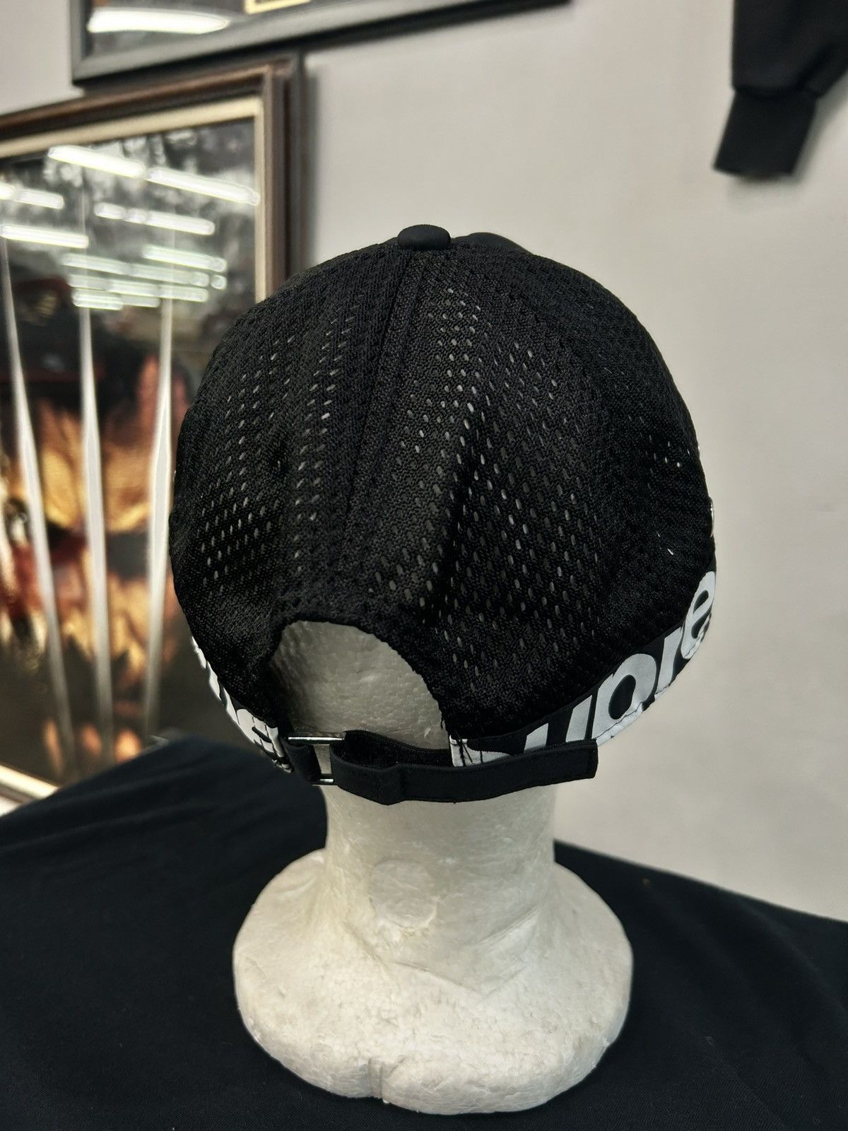 Supreme Supreme Side Logo 5-Panel Black Cap / Hat (SS22) Size ONE SIZE - 2 Thumbnail