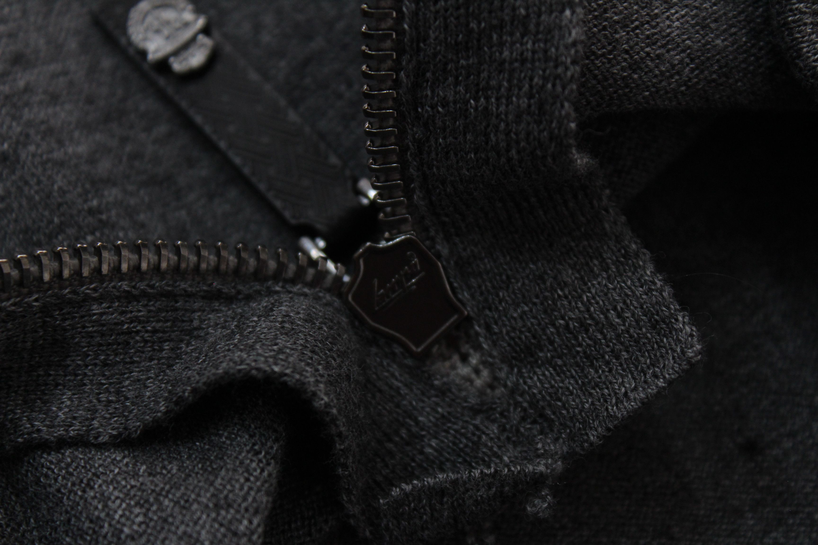 Billionaire Couture Billionaire Zip Mock Neck Crest Sweater Size US S / EU 44-46 / 1 - 11 Thumbnail