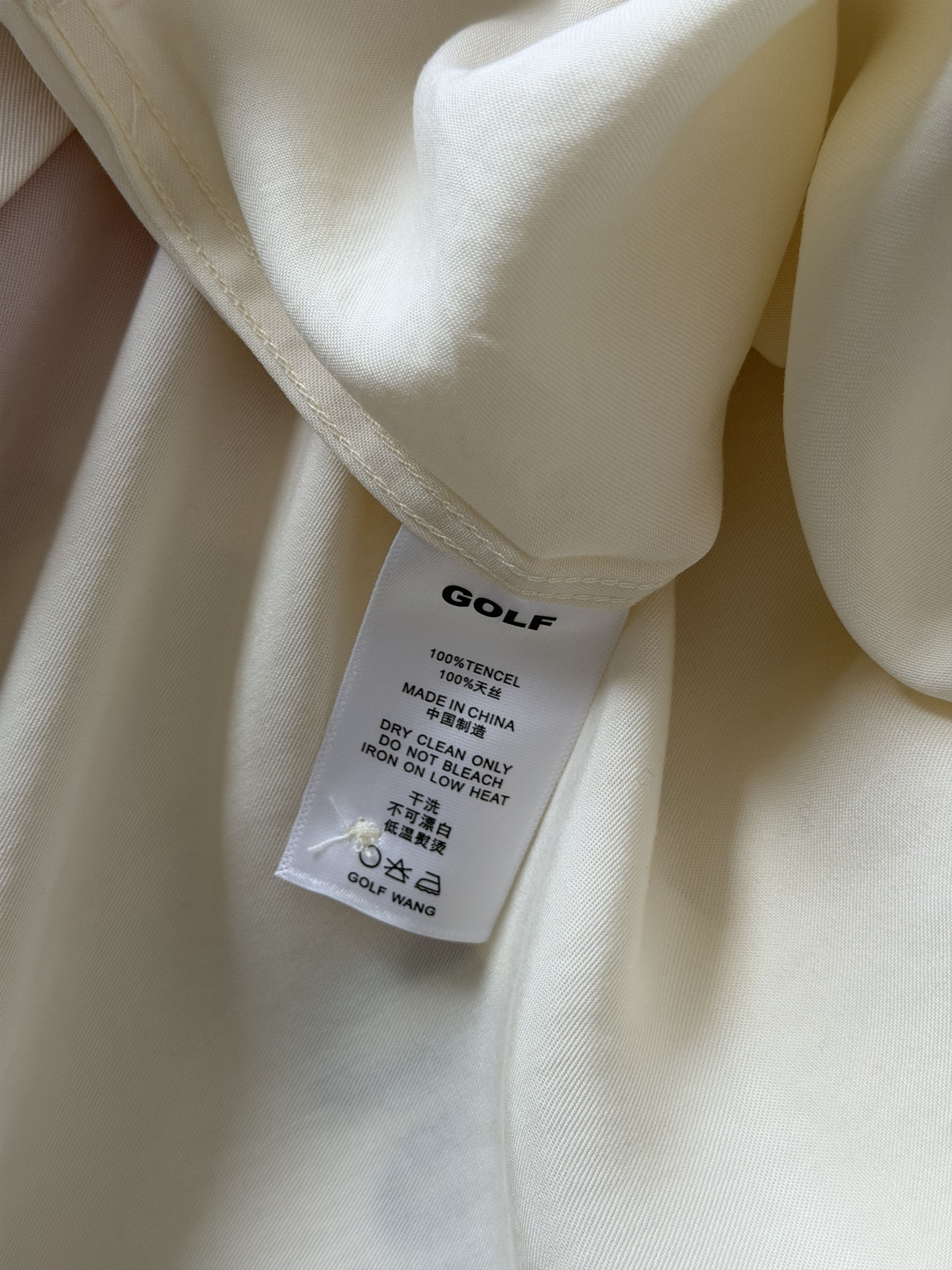 Golf Wang Golf Wang Marty Supreme Button Up Shirt in White Size US XXL / EU 58 / 5 - 8 Thumbnail