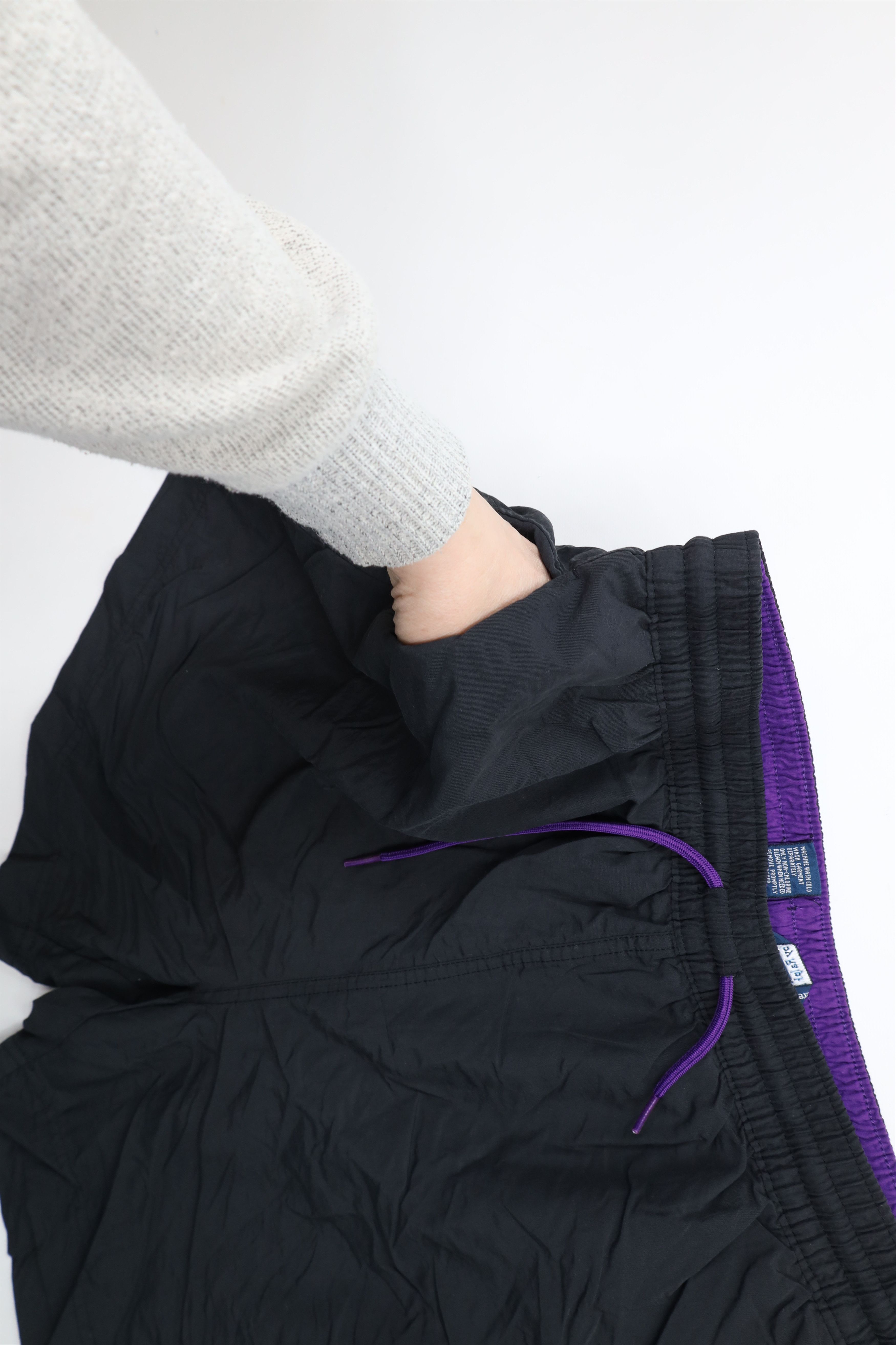 Ralph Lauren × Vintage Vintage 90s Ralph Lauren Above Knee Shorts Swim Trunks Black Size US 34 / EU 50 - 6 Thumbnail