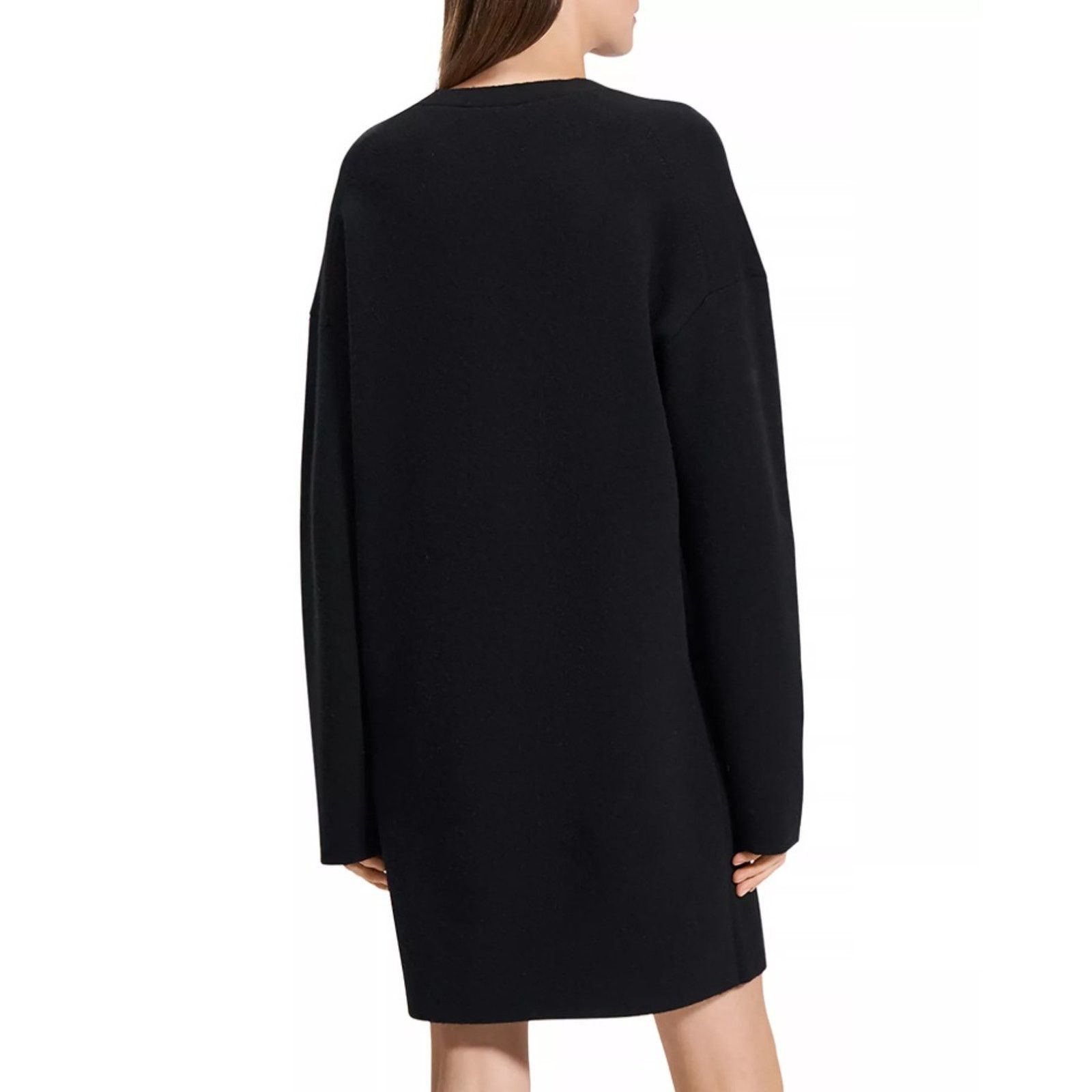 Theory Theory Women Wool/Cashmere Button Mini Dress Cardigan Size L Size L / US 10 / IT 46 - 2 Thumbnail