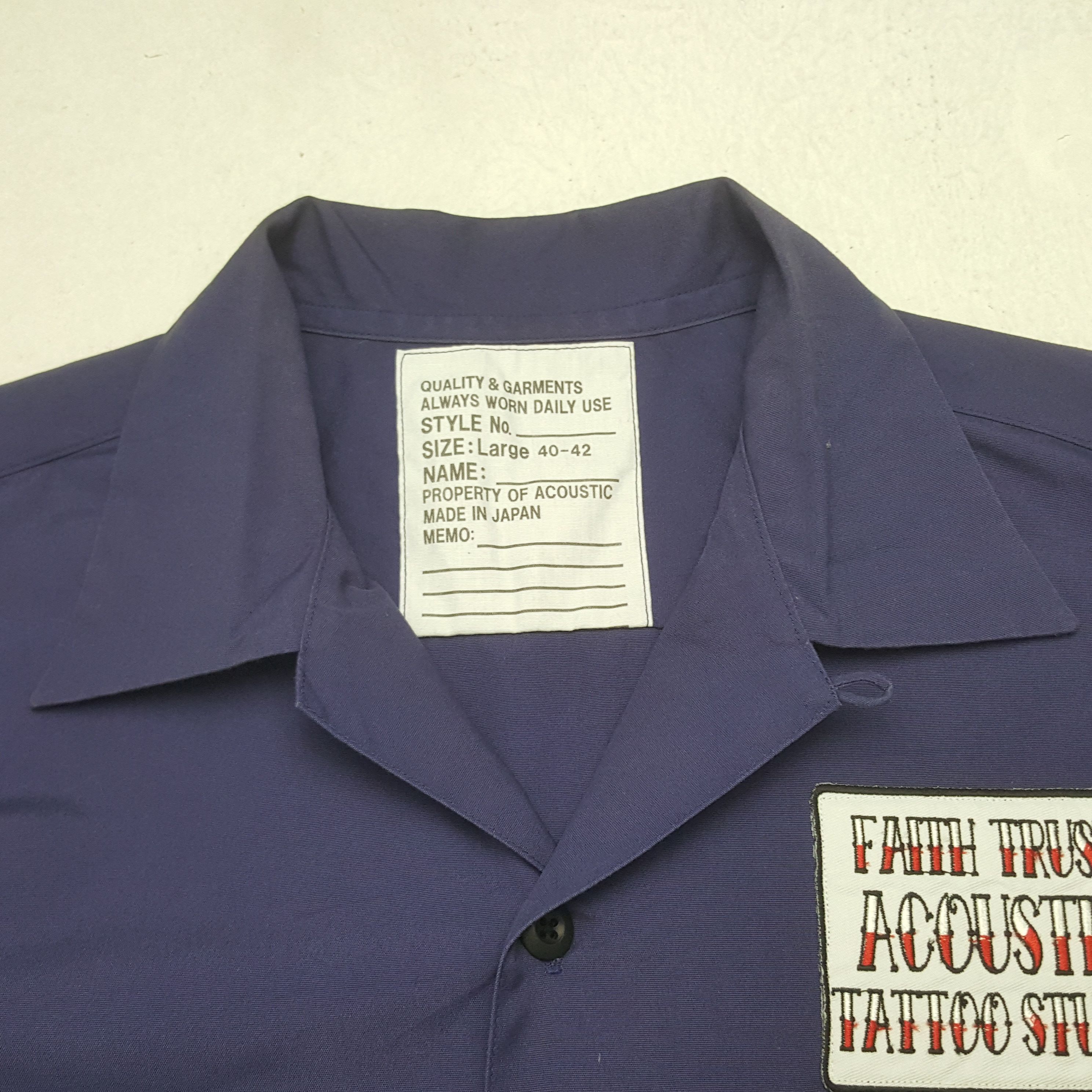 Japanese Brand Vintage Good Luck Japanese Pirates Art Shirt Button Up RR7 Size US M / EU 48-50 / 2 - 5 Thumbnail
