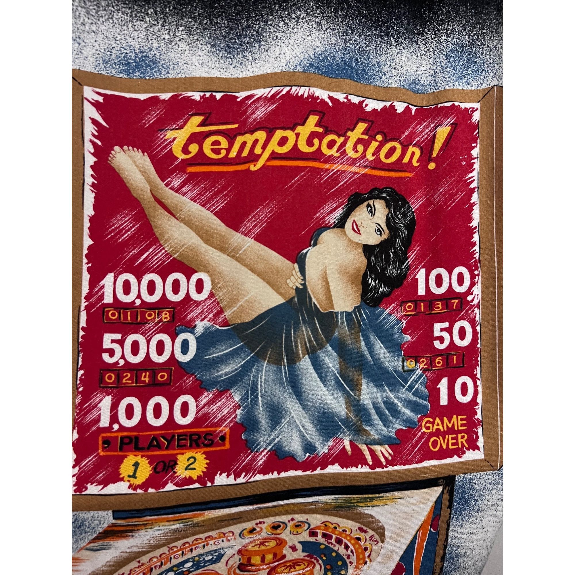 Kennington Ltd. Kennington Black Vintage Gamer Pin Up Girl Button Up Shirt Size US S / EU 44-46 / 1 - 5 Thumbnail