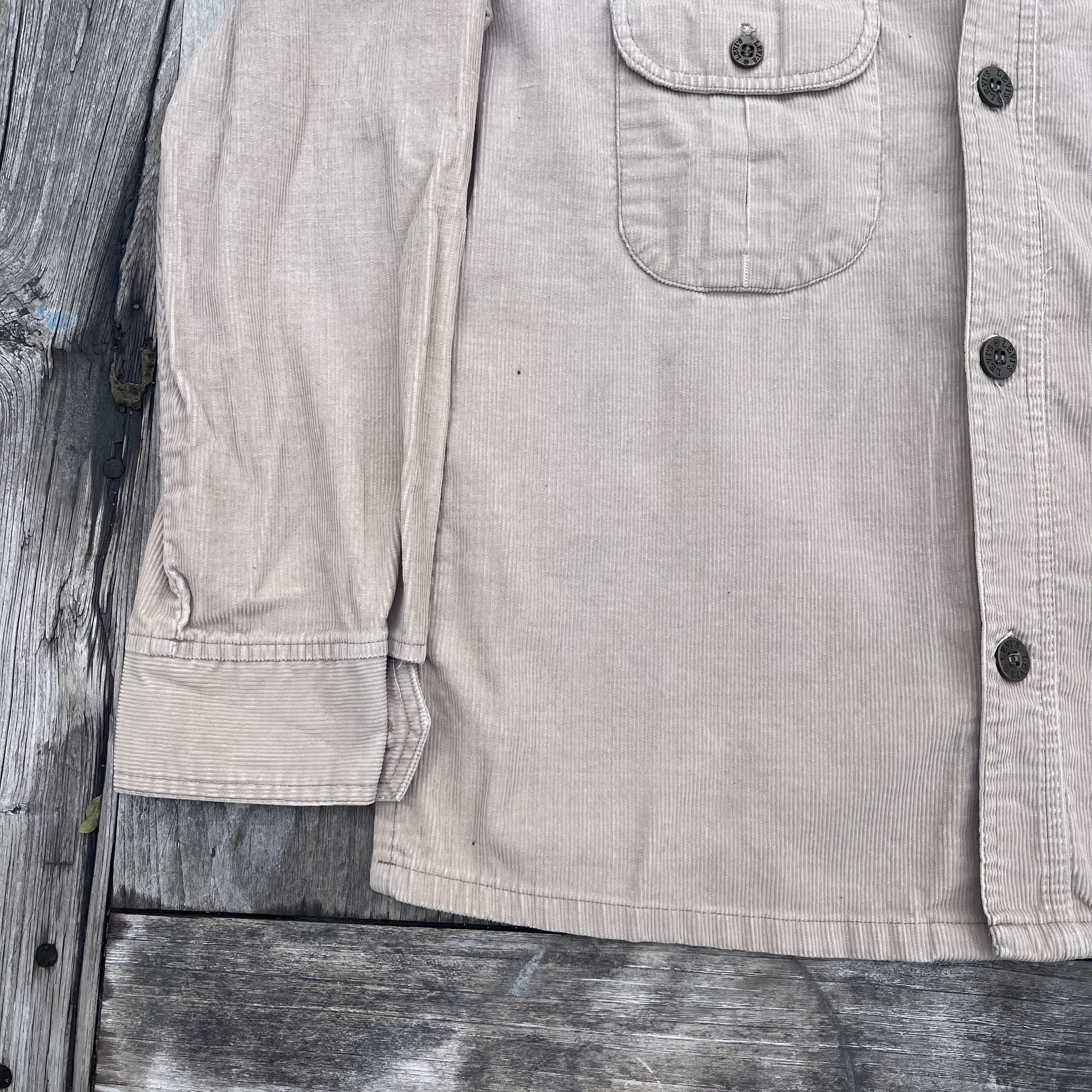 Levi's Vintage 90s Levi's Trucker Corduroy Button Up Size US L / EU 52-54 / 3 - 4 Thumbnail