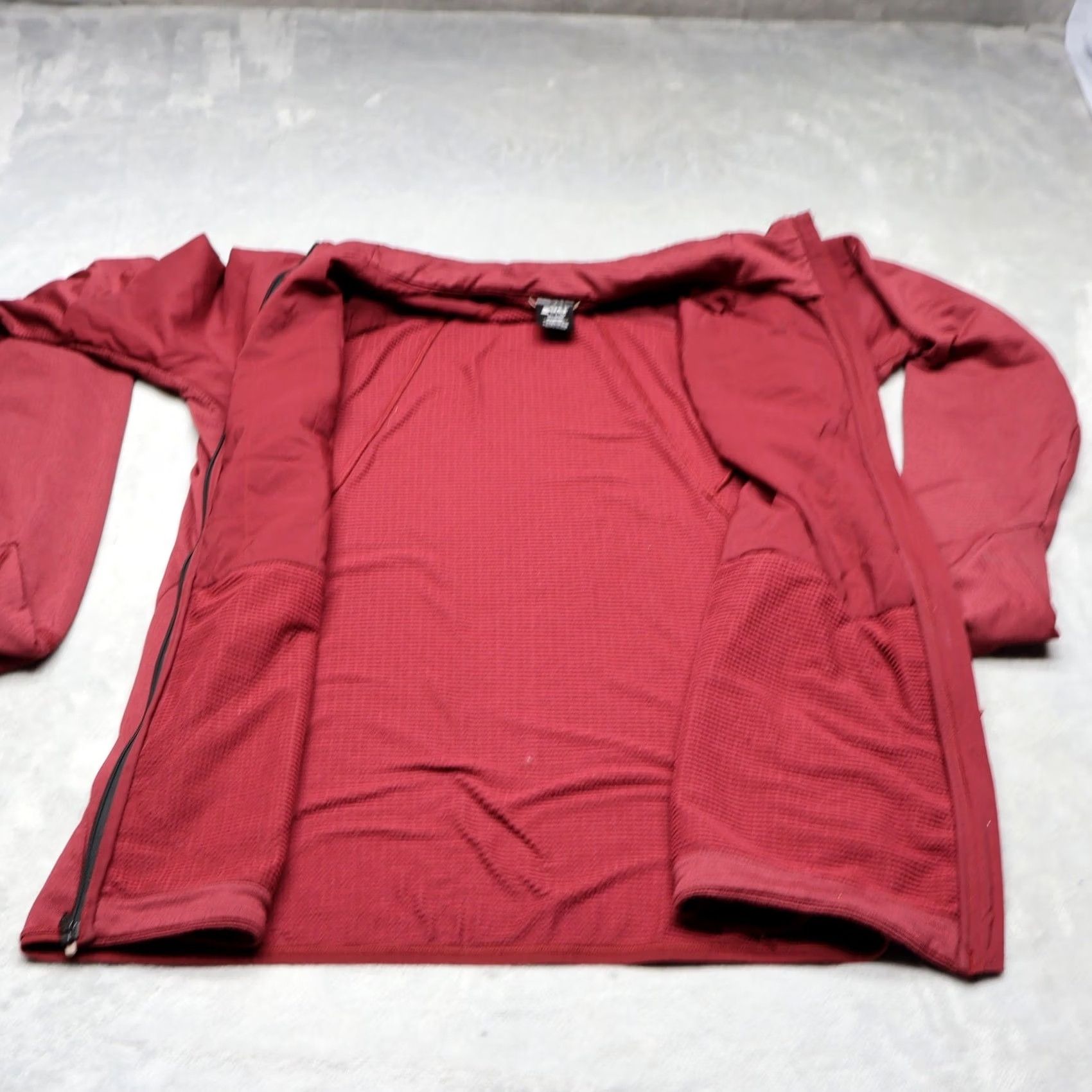 Vintage REI Jacket Womens M Red Insulated Full Zip Windbreaker Rain Huff Ripstop Lightweight Windbreaker Jacket Slimming Collared Activewear Casual Travel Size M / US 6-8 / IT 42-44 - 5 Thumbnail