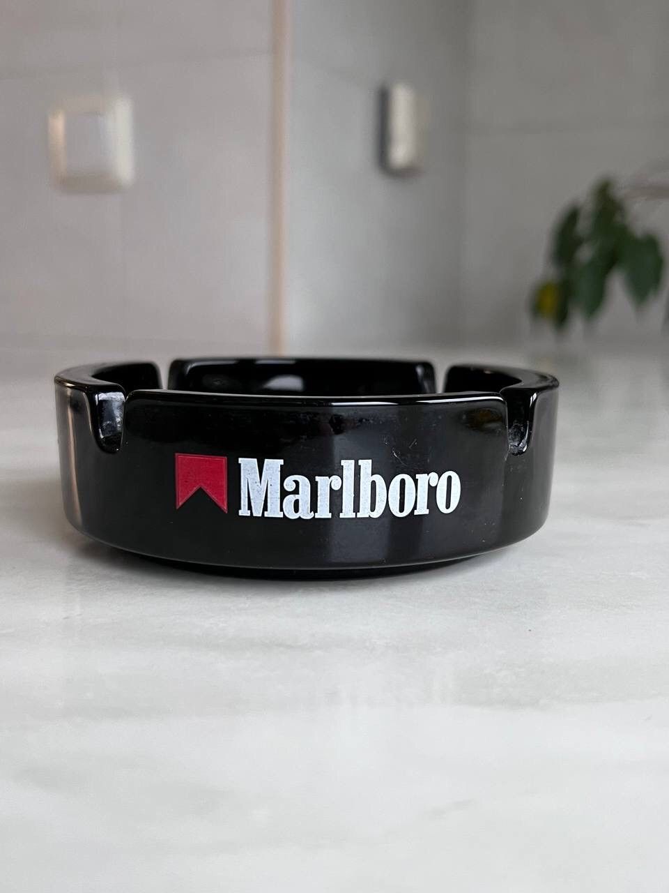 Marlboro × Vintage 1990 Vintage Marlboro Ceramic Ashtray France Retro Rare Size ONE SIZE - 3 Thumbnail