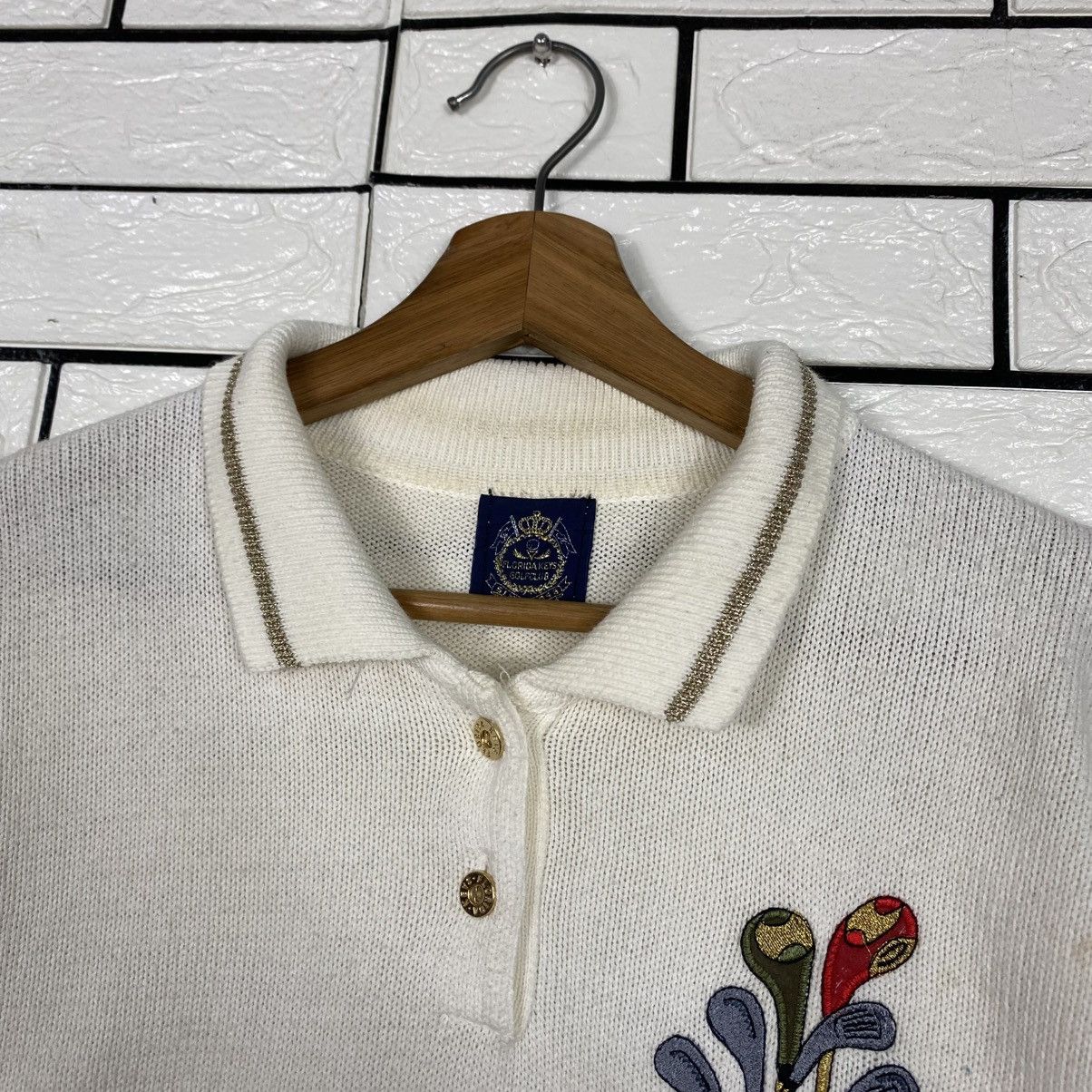 Japanese Brand 📌Florida Key's Golf Club Knit Sweatshirt Size US M / EU 48-50 / 2 - 9 Thumbnail
