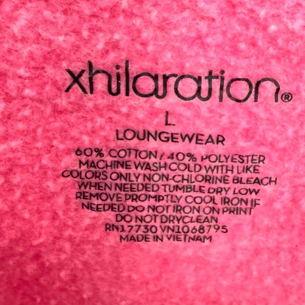 Other Xhilaration Pink Heart Graphic Sweatshirt Size L Size L / US 10 / IT 46 - 4 Thumbnail