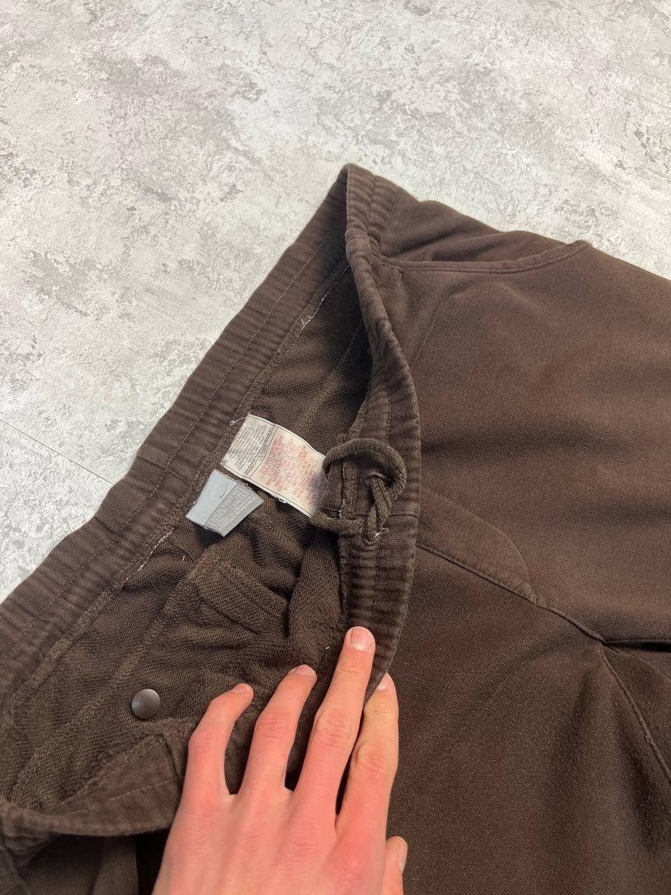 Nike Vintage Nike Y2K Brown Baggy Sweatpants Size XL Size US 37 - 12 Thumbnail