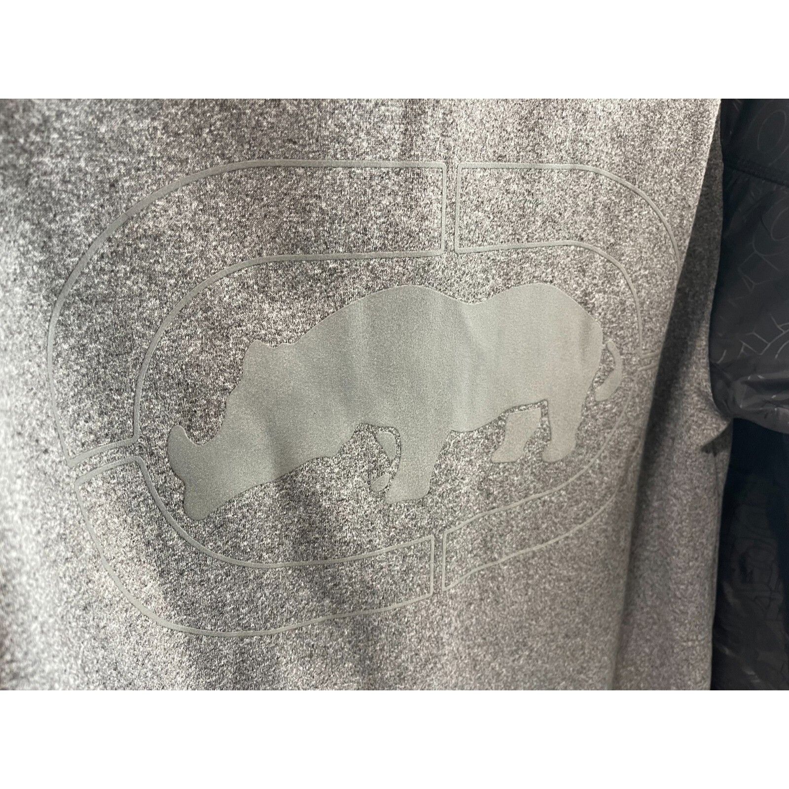 Marc Ecko VTG Y2K 90S ECKO FUNCTION GREY FLEECE TECH ZIP SWEATER HOODI Size US M / EU 48-50 / 2 - 8 Thumbnail