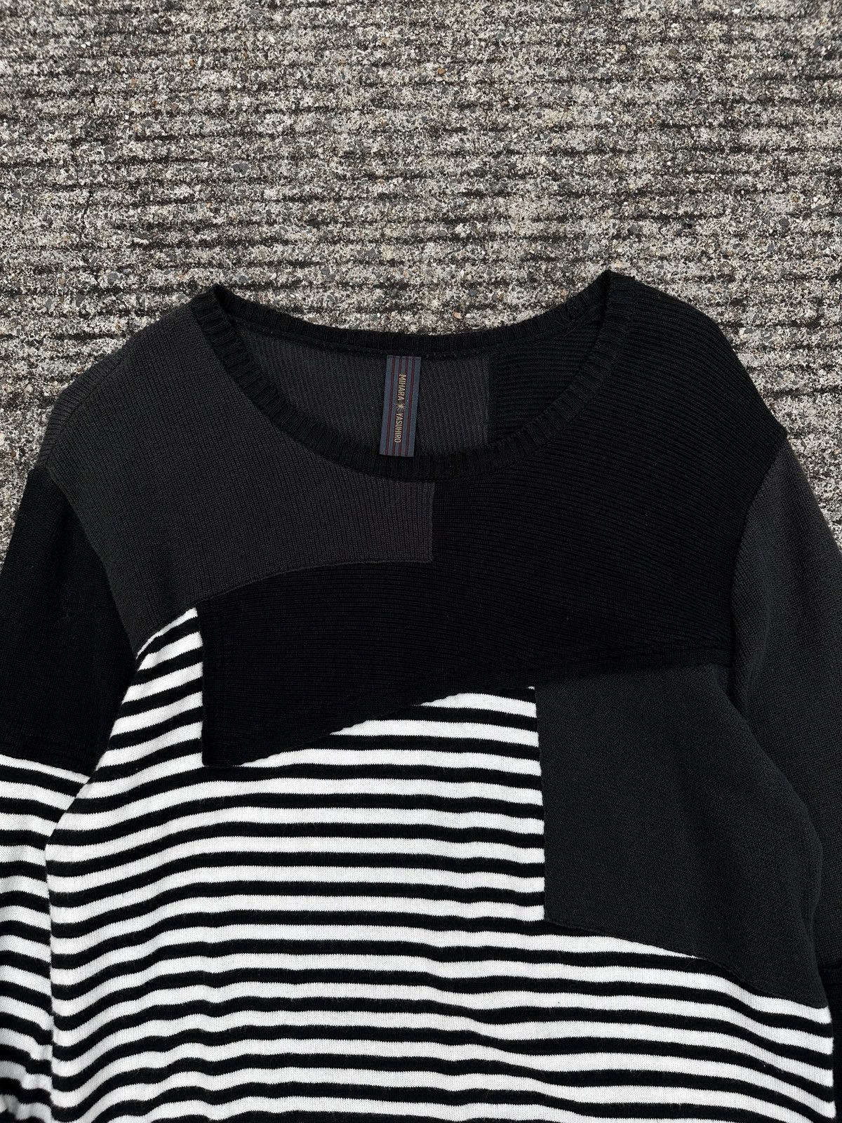 Maison MIHARA YASUHIRO Mihara Yasuhiro Reconstructed Punk Knitted Shirt Size US M / EU 48-50 / 2 - 3 Thumbnail