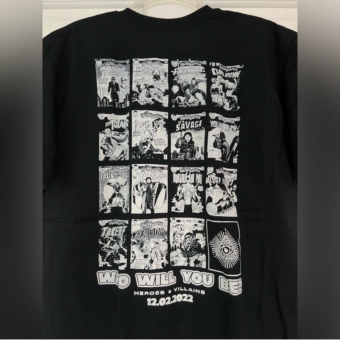 Metro Boomin × The Weeknd × XO Metro Boomin The Weeknd Hero’s & Villains Comic T-Shirt Size US L / EU 52-54 / 3 - 4 Thumbnail