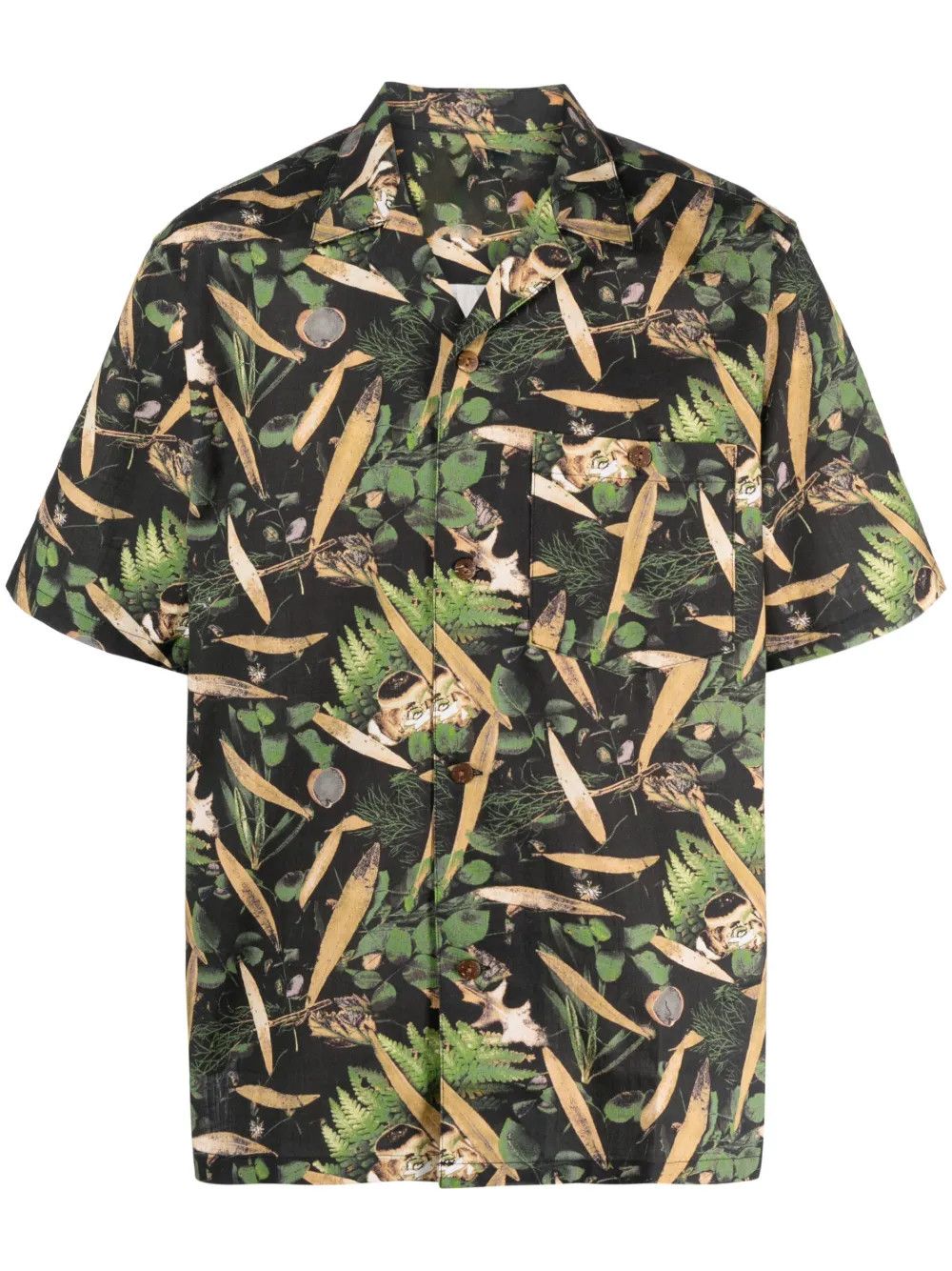 Other Graphic Short Sleeve Shirt, Casual Button Down Pattern Shirt Size US S / EU 44-46 / 1 - 3 Thumbnail