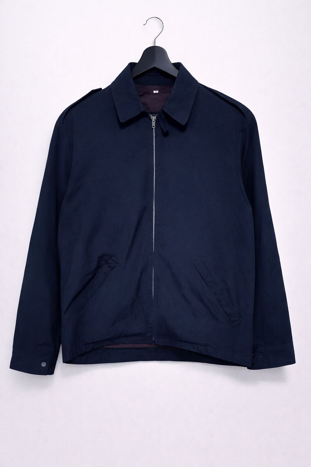 Vintage Vintage Air Force–Style Lightweight Zip Jacket – Navy Blue Size US M / EU 48-50 / 2 - 1 Thumbnail