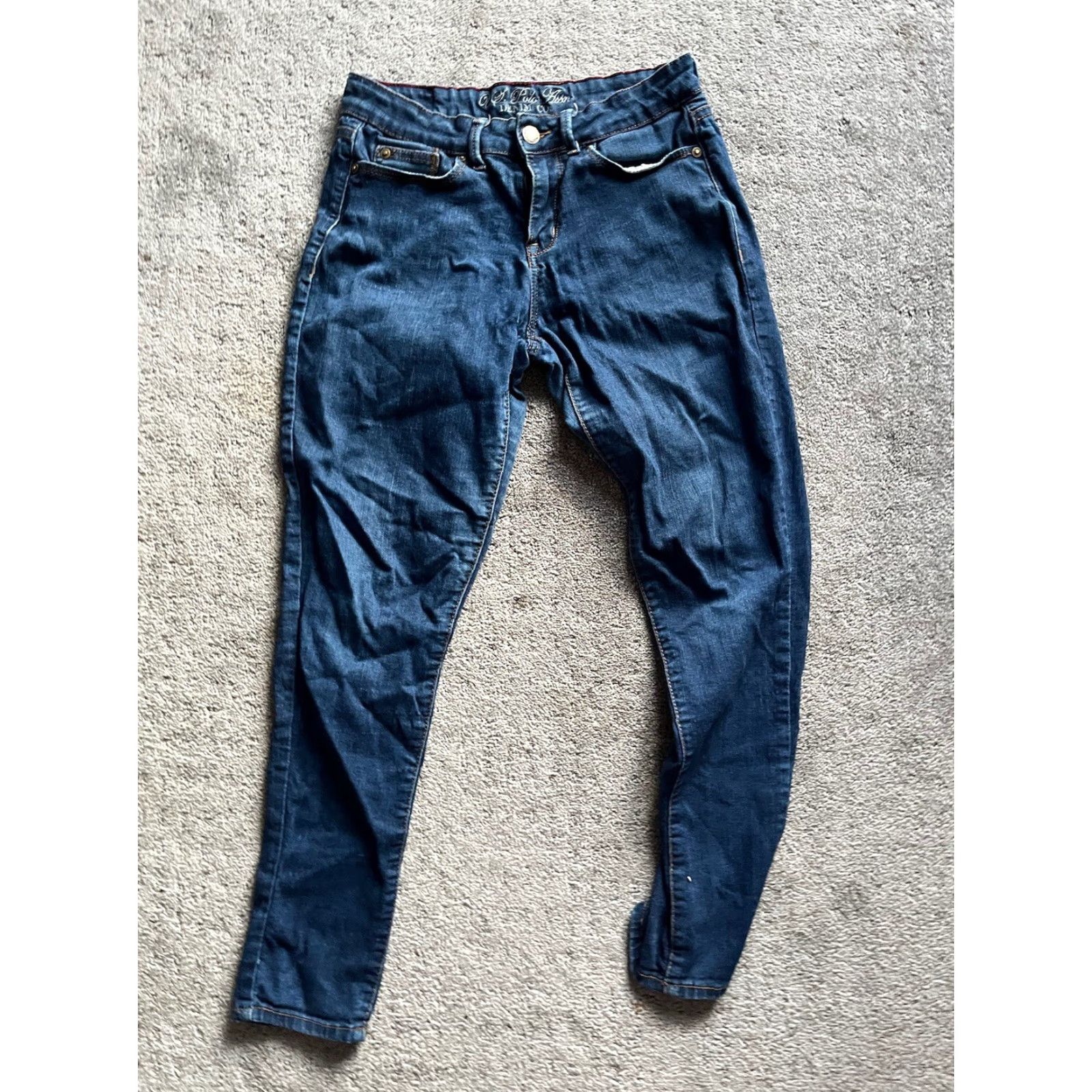 Vintage U.S. Polo ASSN Premium Denim Women's Mid Rise Jegging Jeans Blue Size 4 Regular Size 27" / US 4 / IT 40 - 3 Thumbnail