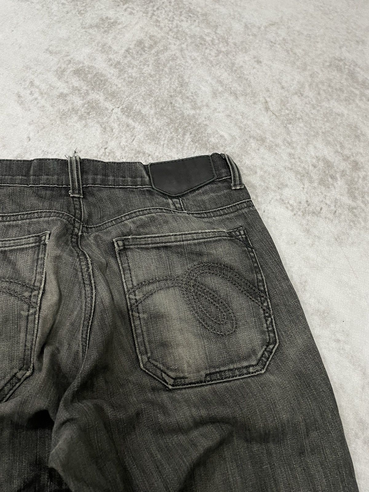 Hysteric Glamour × If Six Was Nine × Le Grande Bleu (L.G.B.) 2000s mc japa smoke wash distressed denim y2k style Size US 28 / EU 44 - 9 Thumbnail