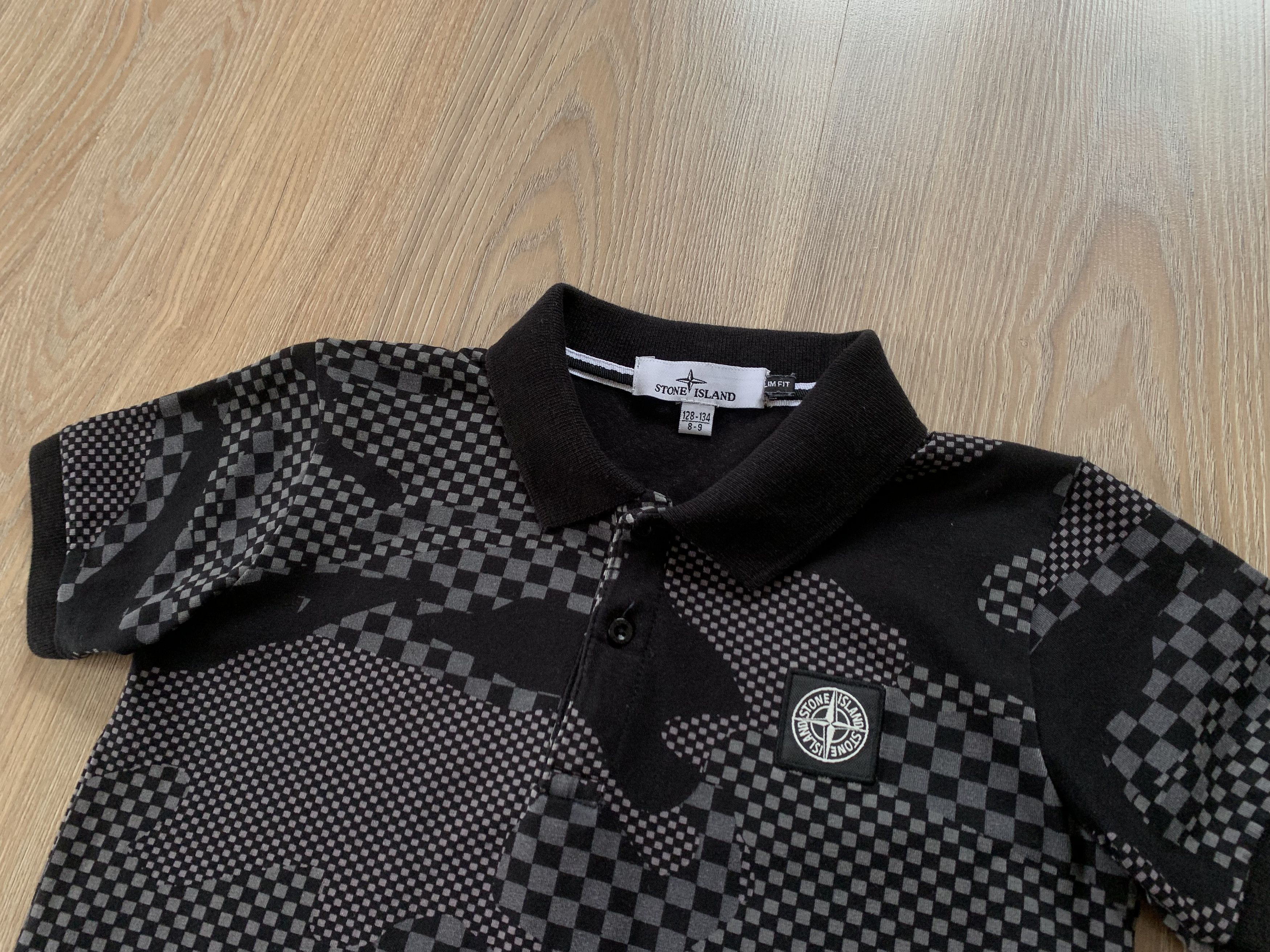 Stone Island Stone Island Junior Camouflage Polo Shirt Size US XXS / EU 40 - 4 Thumbnail