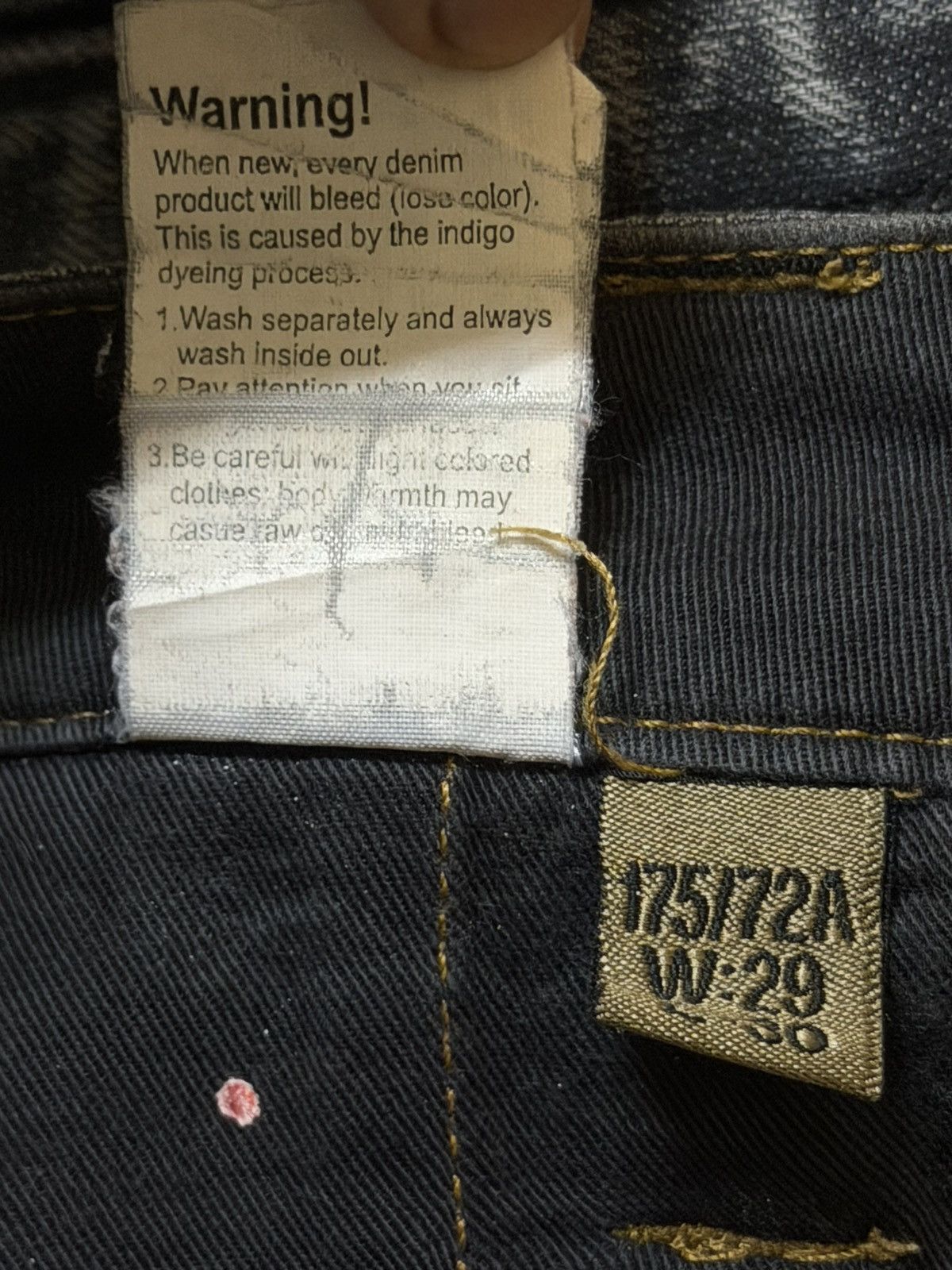 G-Star Vintage 90s G-Star Faded Wash Avant Garde Tactical Straight Size US 31 - 6 Thumbnail
