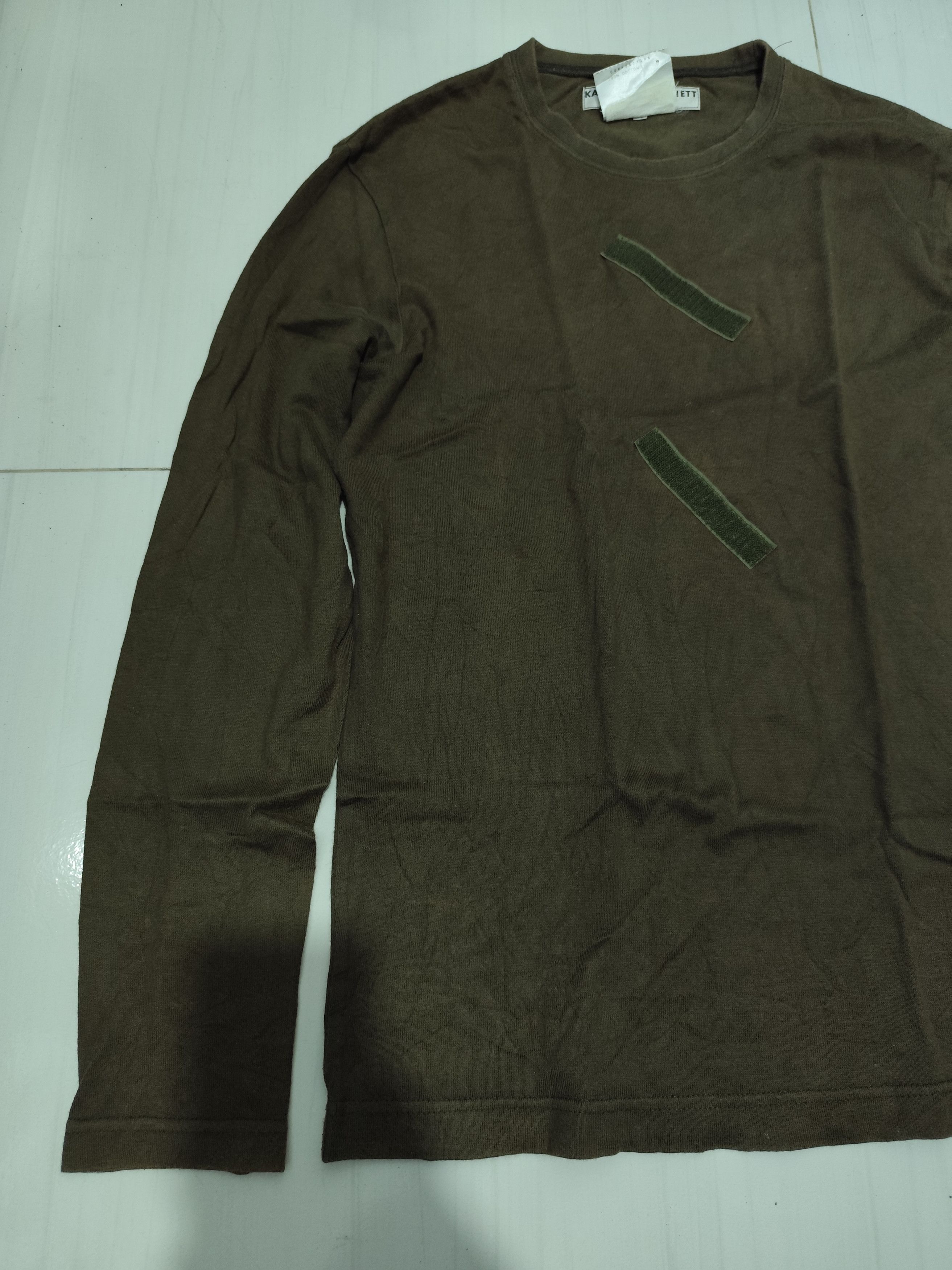 Katharine Hamnett London Katharine hamnett london longsleeve olive Size US S / EU 44-46 / 1 - 2 Thumbnail