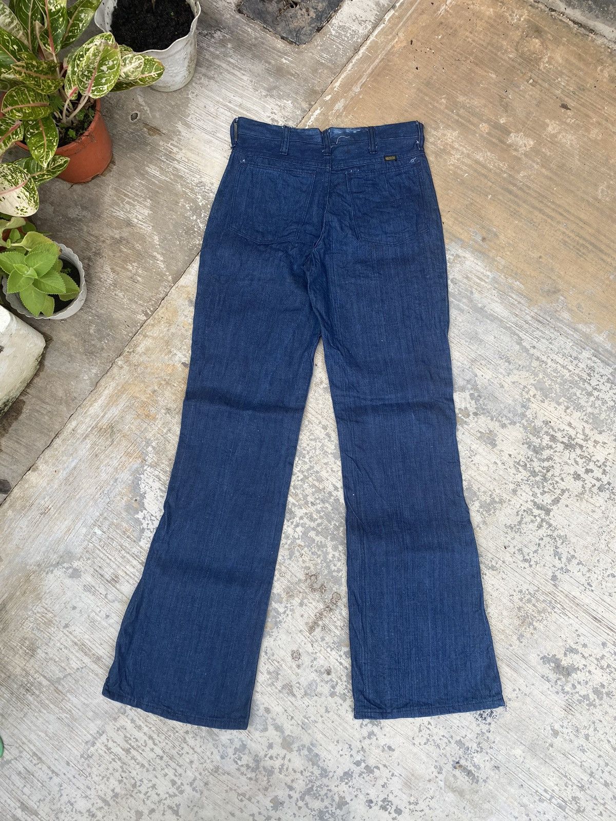 Vintage Vintage Maverick Flare Denim Size 27" / US 4 / IT 40 - 2 Thumbnail