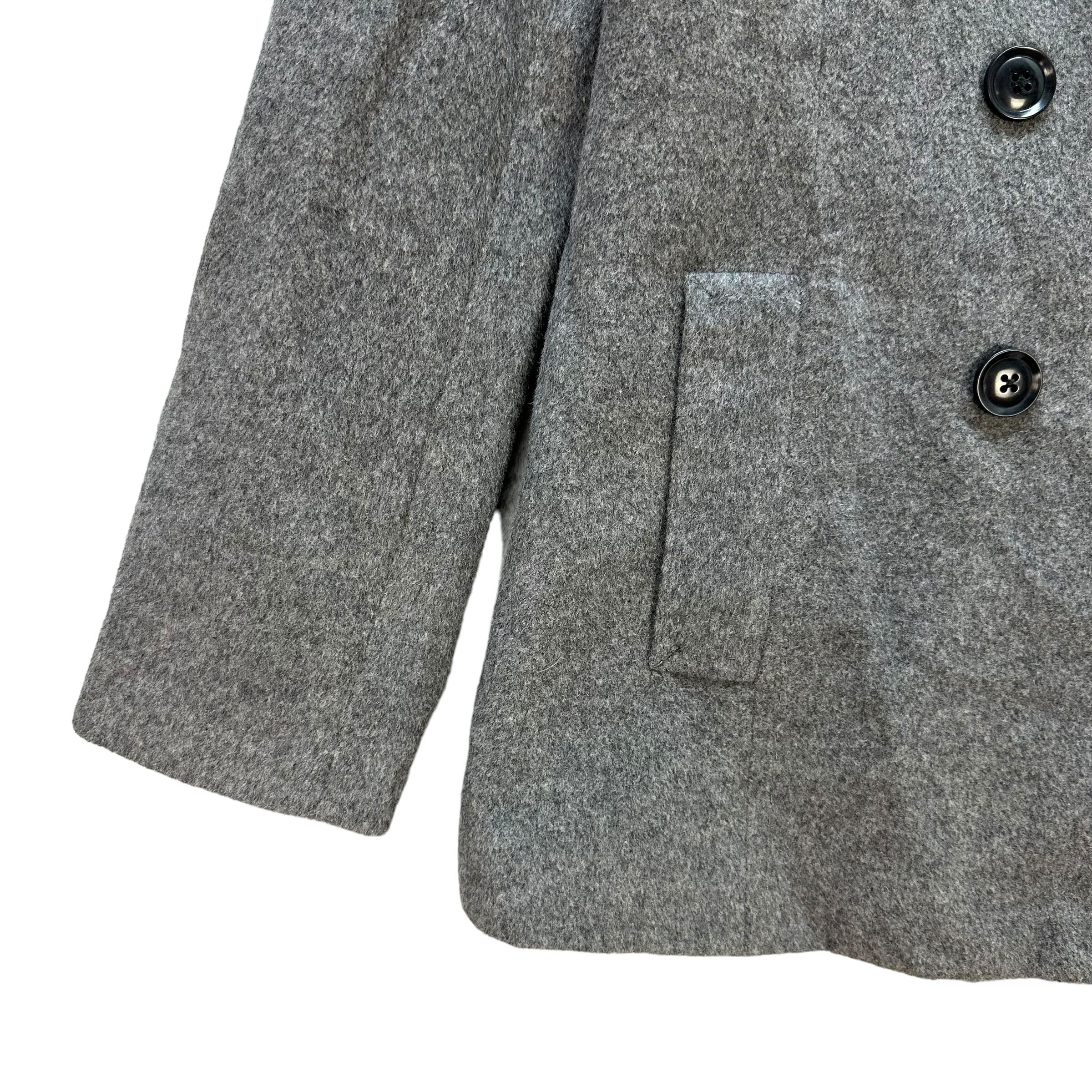 Japanese Brand DRAPERS BENCH Drake Double Breasted Wool Coat #A41-0938 Size L / US 10 / IT 46 - 4 Thumbnail