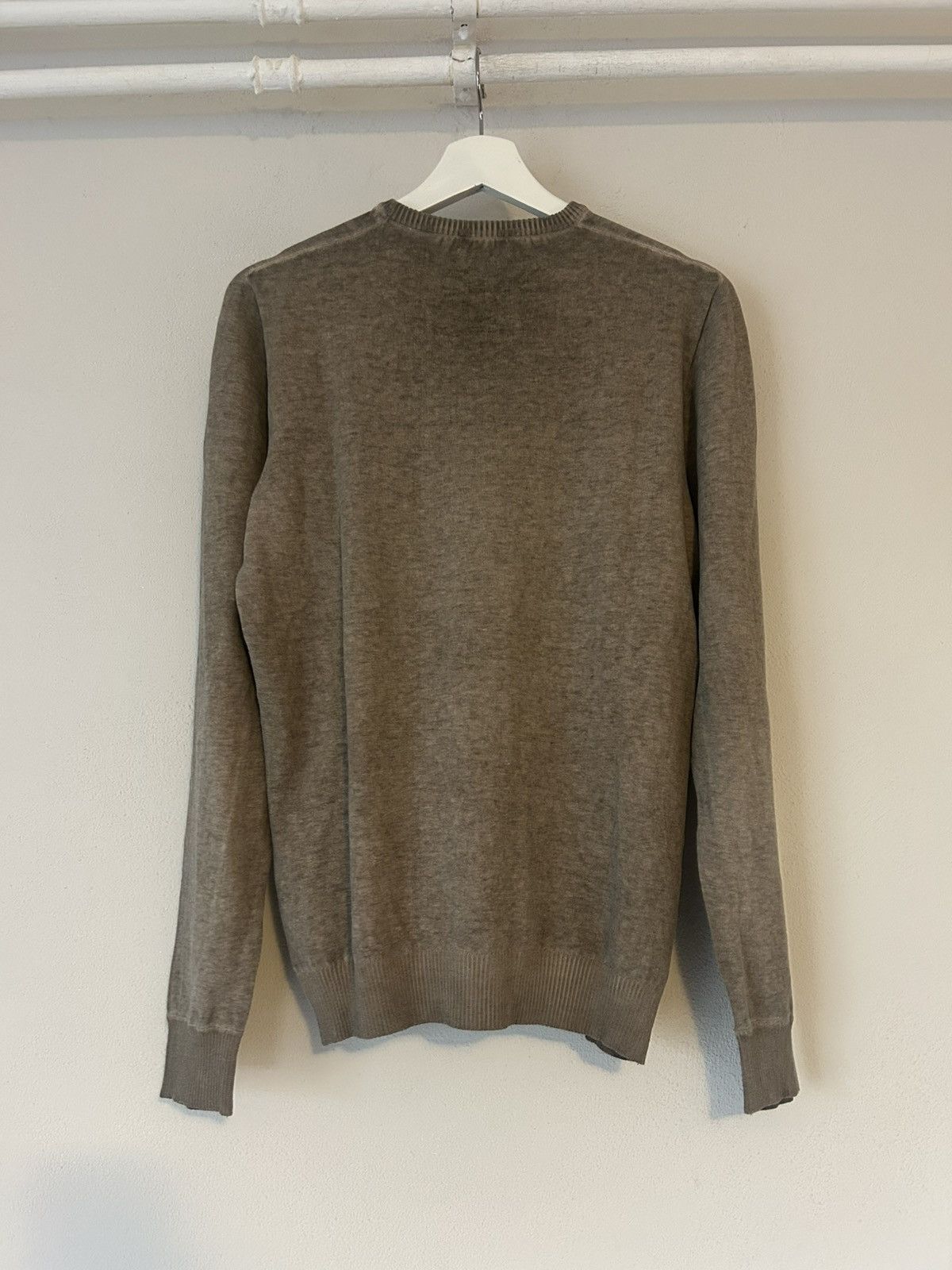 Dirk Bikkembergs Dirk Bikkembergs Taupe Cotton Knit Sweater Size US M / EU 48-50 / 2 - 6 Thumbnail