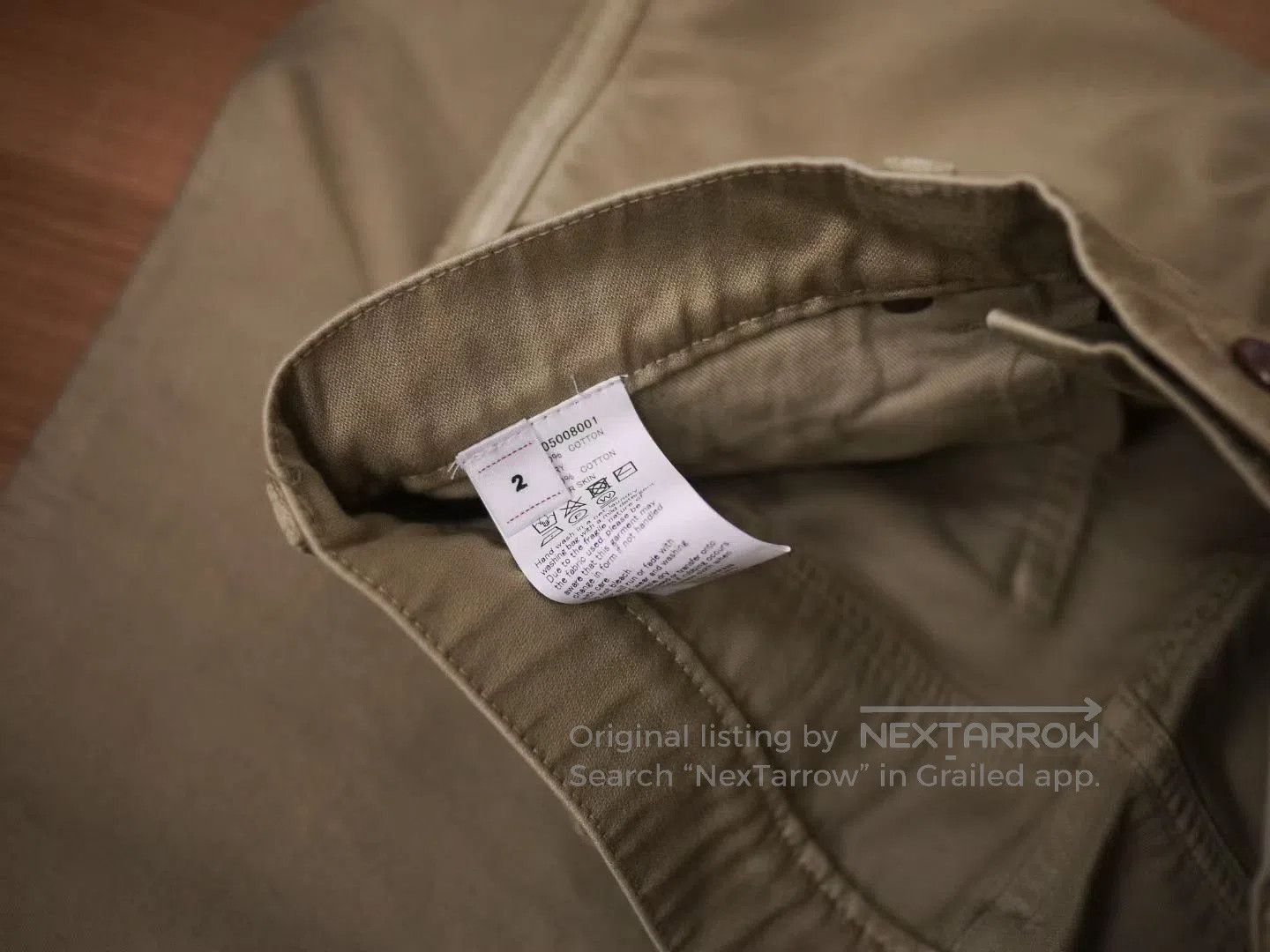 Visvim VISVIM FLUXUS 10 MOLESKIN BEIGE PANTS. Size US 30 / EU 46 - 8 Thumbnail