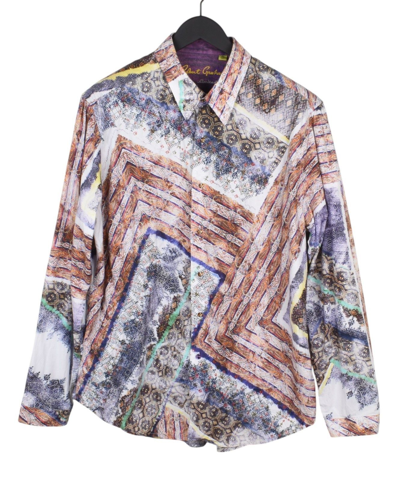 Robert Graham Original Robert Graham Limited Edition Men Shirt XL H5574 Size US L / EU 52-54 / 3 - 2 Thumbnail
