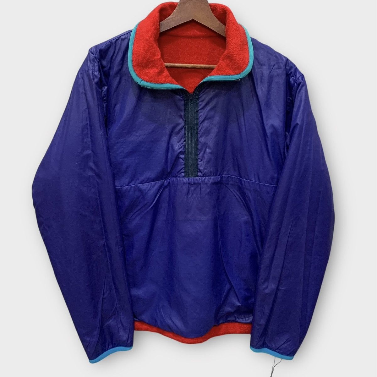 Patagonia VINTAGE 90s PATAGONIA GLISSADE HALF ZIP NYLON FLEECE JACKET Size US M / EU 48-50 / 2 - 4 Thumbnail