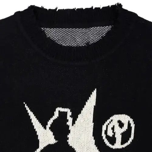 Japanese Brand × Vintage Hip Hop Long Sleeve Sweater Size US S / EU 44-46 / 1 - 2 Thumbnail