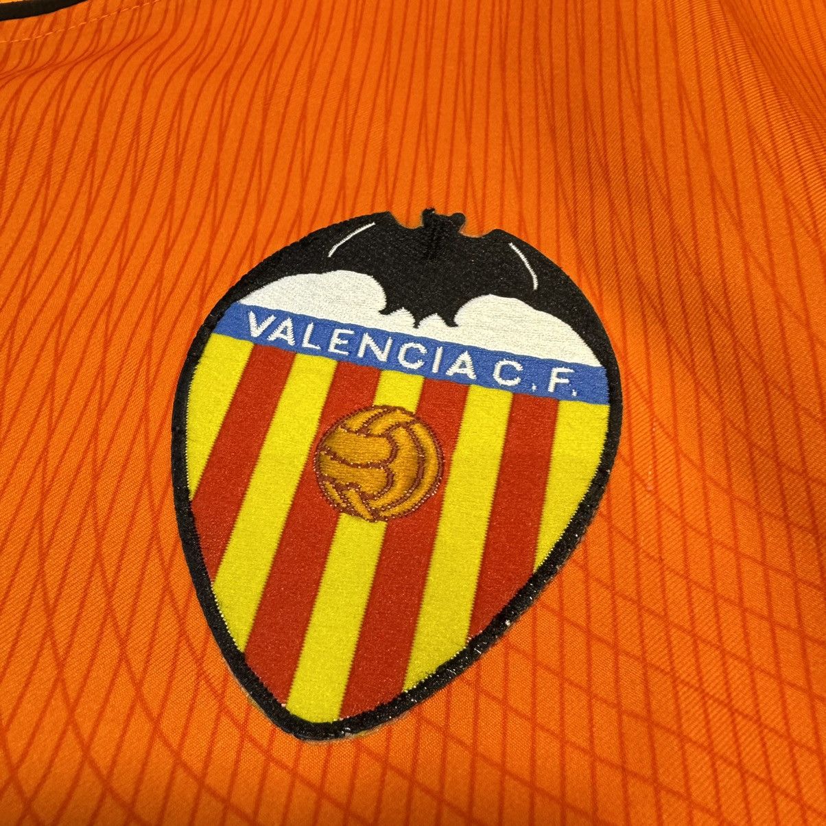 Nike Valencia 02/03 away shirt #19 Refete Size US M / EU 48-50 / 2 - 8 Thumbnail