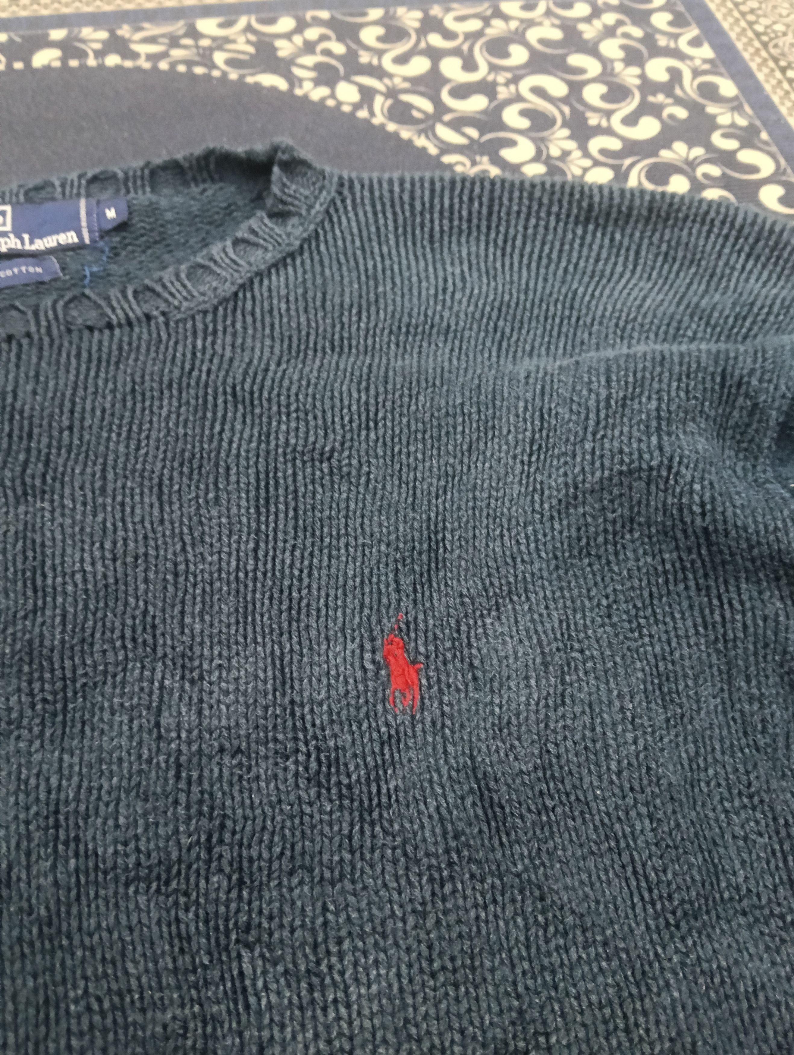 Polo Ralph Lauren Vintage Polo Crew neck Knitted Size US L / EU 52-54 / 3 - 2 Thumbnail