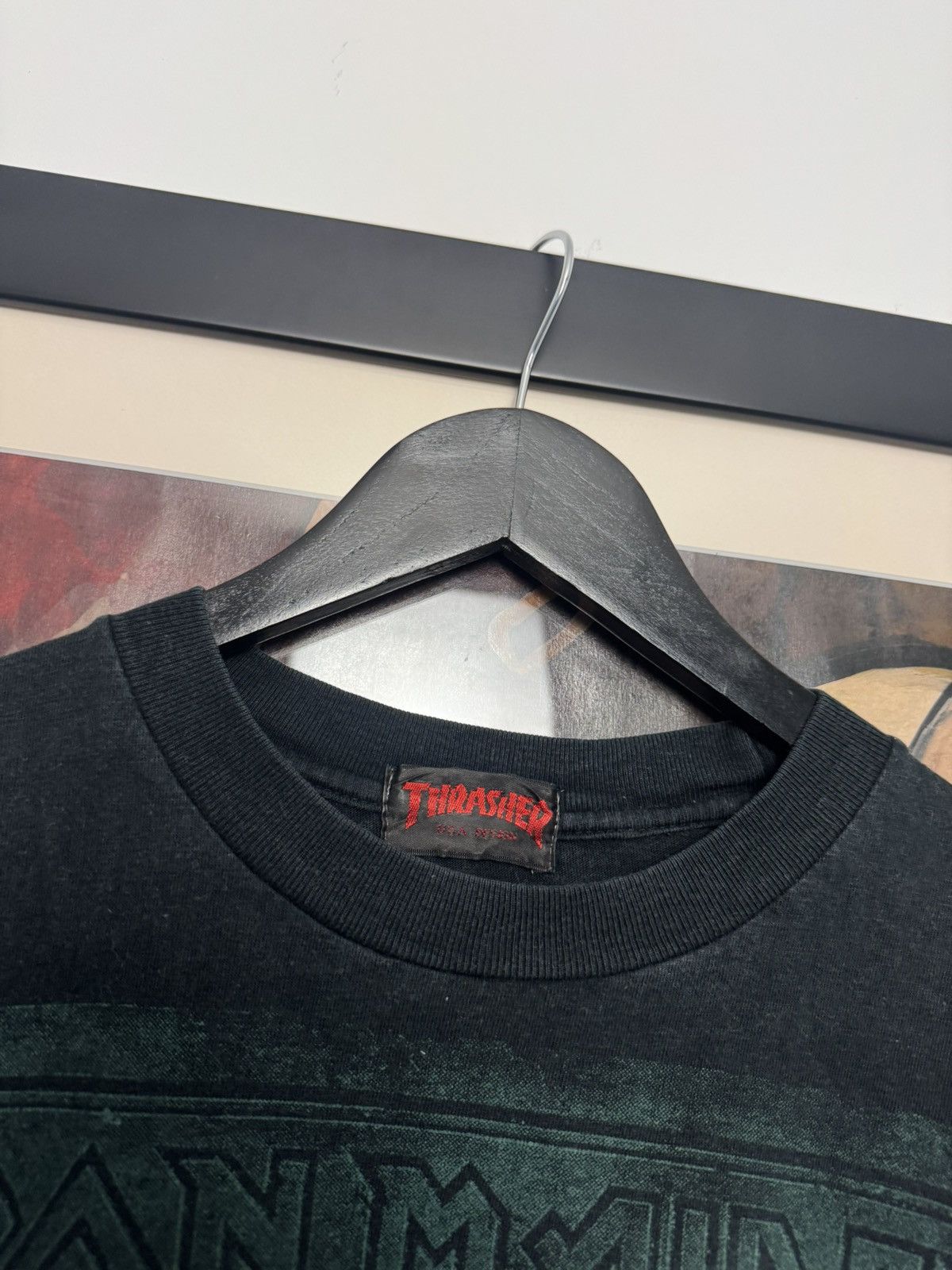 Band Tees Vintage Iron Maiden Band Tee The X Factor Trasher License Size US XL / EU 56 / 4 - 4 Thumbnail