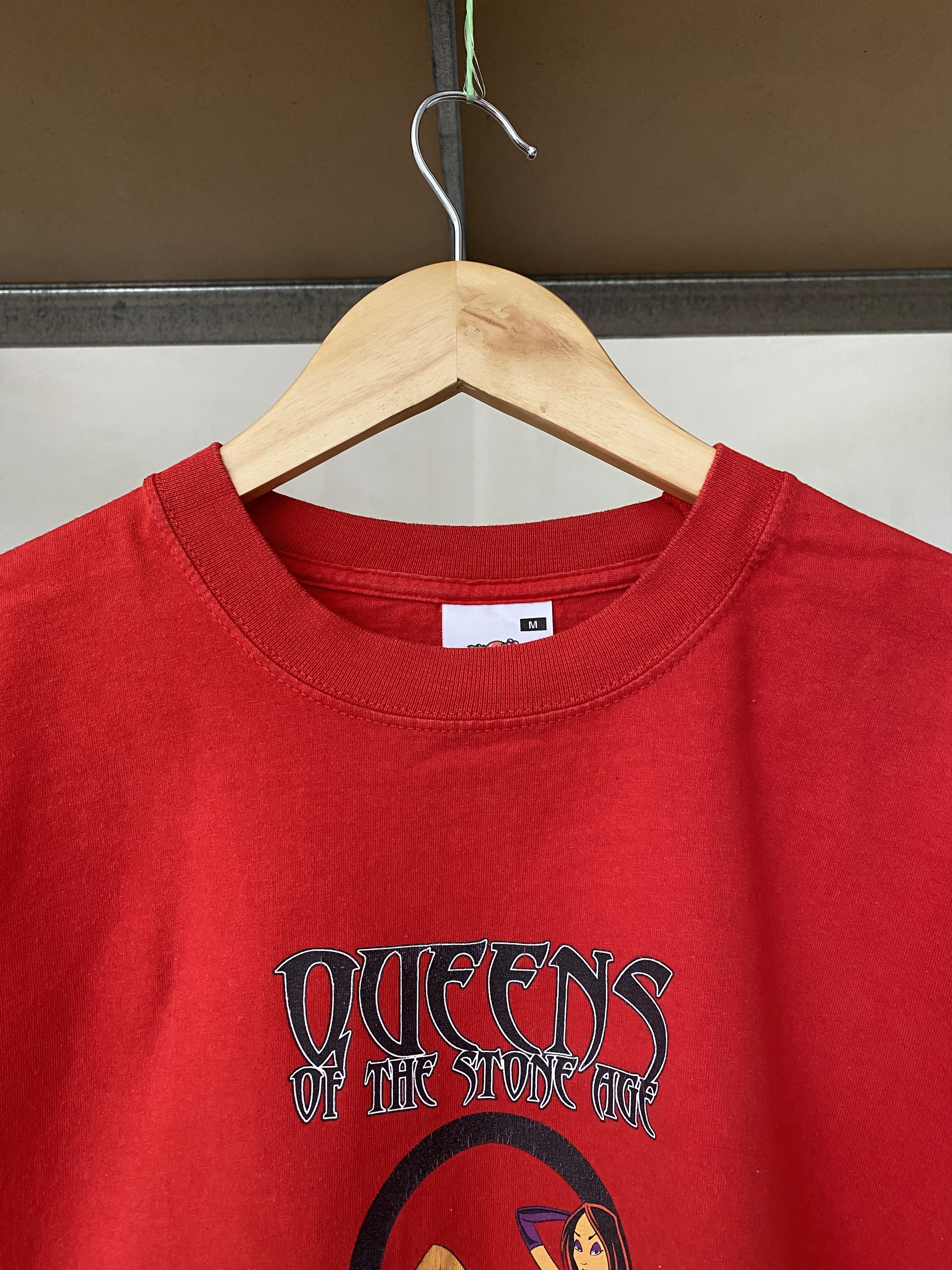 Band Tees × Vintage Queens Of The Stone Age Vintage 2000s Tee Size US M / EU 48-50 / 2 - 3 Thumbnail