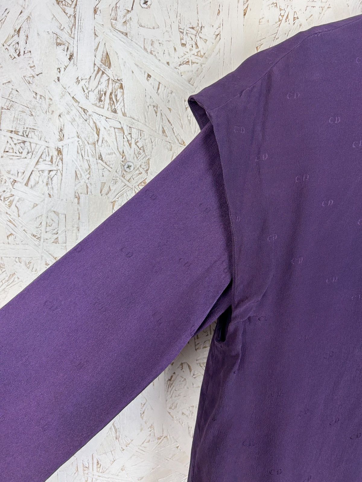 Christian Dior Monsieur 80s Vintage Christian Dior Cute Silk Collared Vest Shirt Size M / US 6-8 / IT 42-44 - 5 Thumbnail