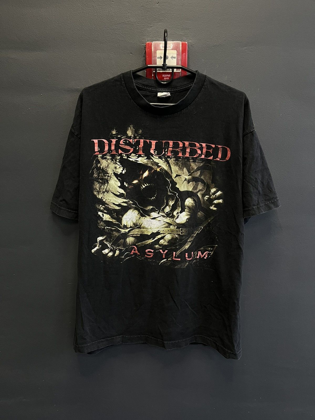 Pre-owned Band Tees X Vintage 00s Disturbed Asylum Band (system Of A Down) In Black