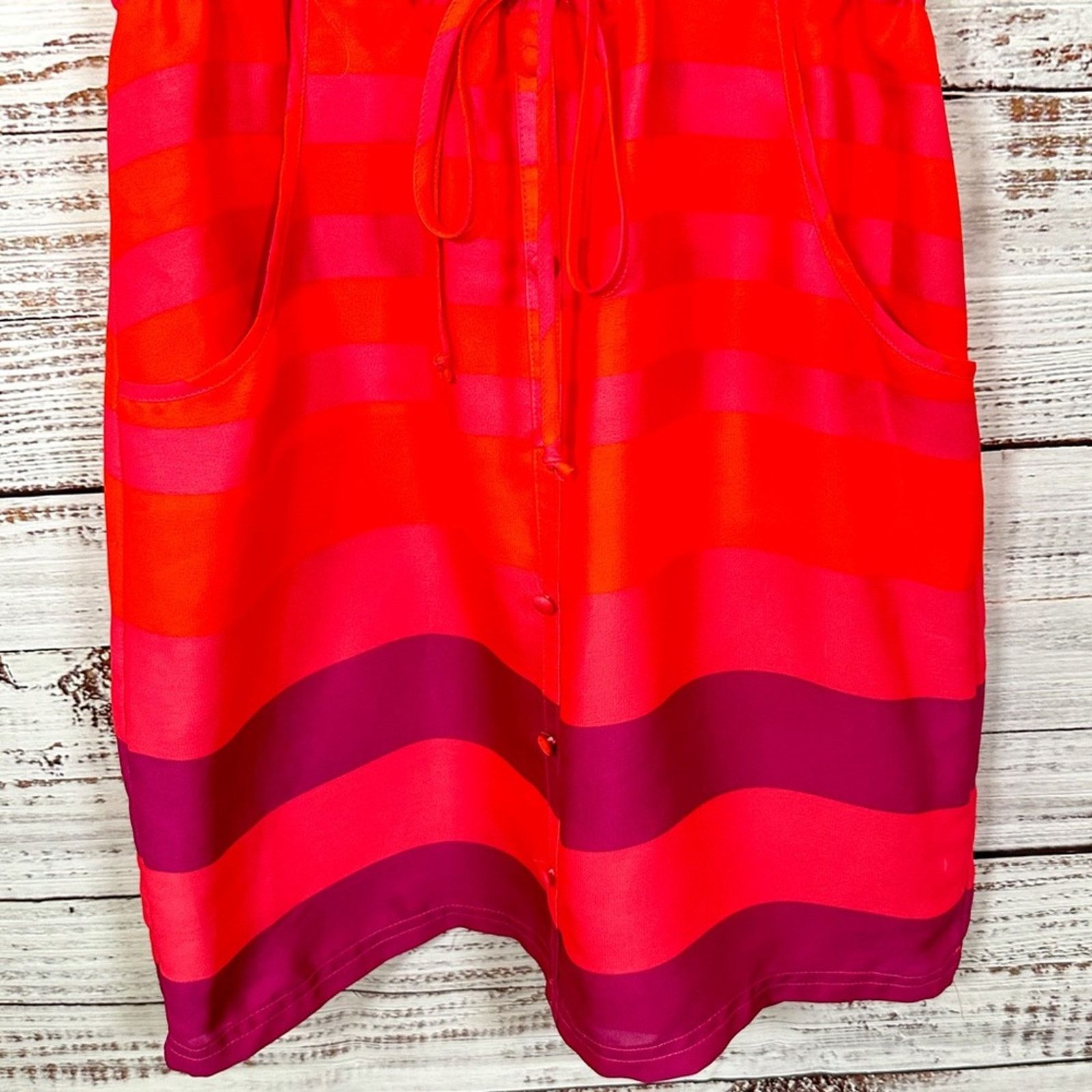 American Eagle Outfitters American Eagle Pink, Orange Purple Sundress, EUC, Size XS Size XS / US 0-2 / IT 36-38 - 5 Thumbnail