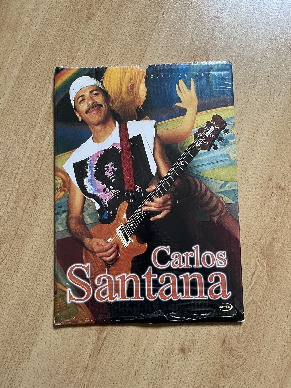 Band Tees × Vintage Carlos Santana vintage calendar 2001 Size ONE SIZE - 1 Thumbnail