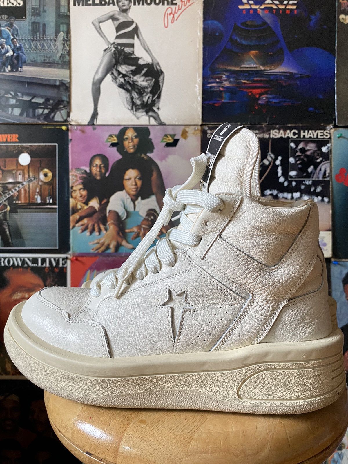 Converse × Rick Owens × Rick Owens Drkshdw Rick Owens Drkshdw Converse Size US 8.5 / EU 41-42 - 2 Thumbnail