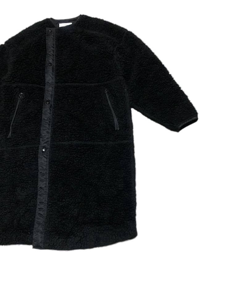 HYKE Hyke Deep Pile Sherpa Long Jacket Made In Japan Size US S / EU 44-46 / 1 - 3 Thumbnail