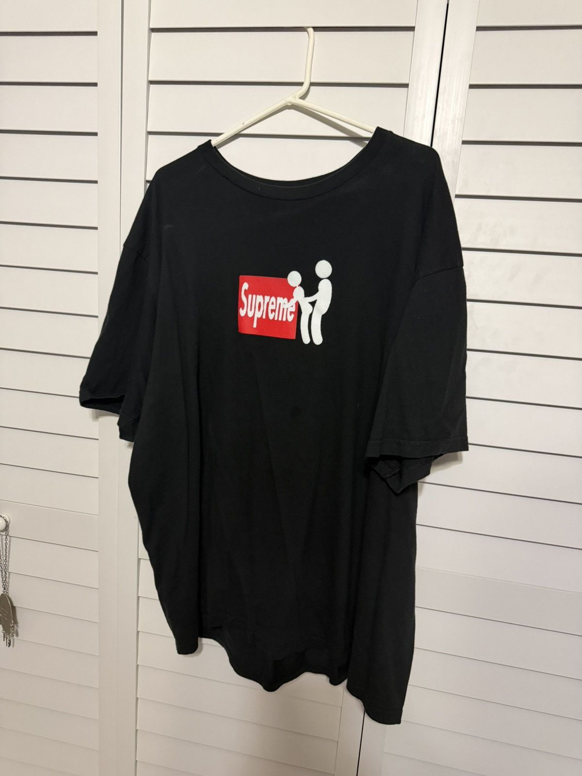 Supreme Supreme stick tee black | Grailed