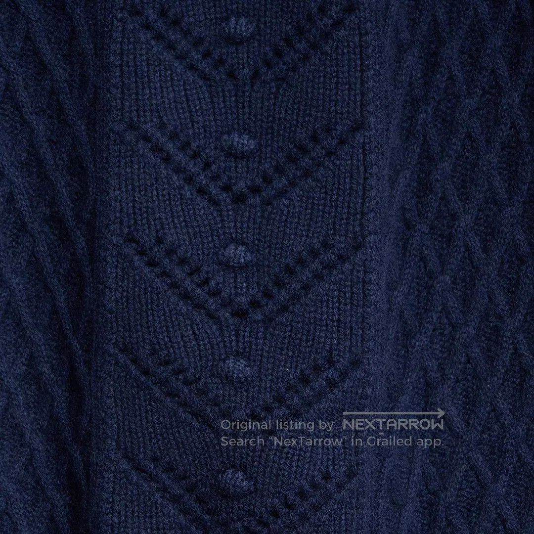 Saint Laurent Paris Saint Laurent Men's Cable Knit Cashmere Sweater. Size US M / EU 48-50 / 2 - 4 Thumbnail