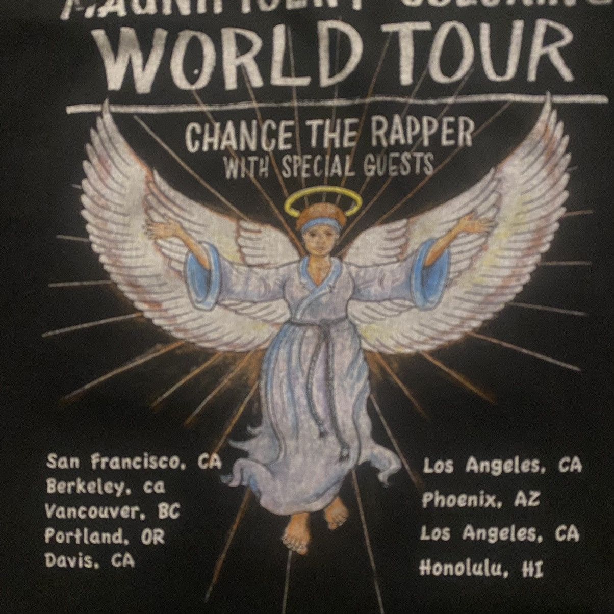 Band Tees × Rap Tees Y2K 2017 Chance The Rapper Rap Tour Tee M Size US M / EU 48-50 / 2 - 8 Thumbnail