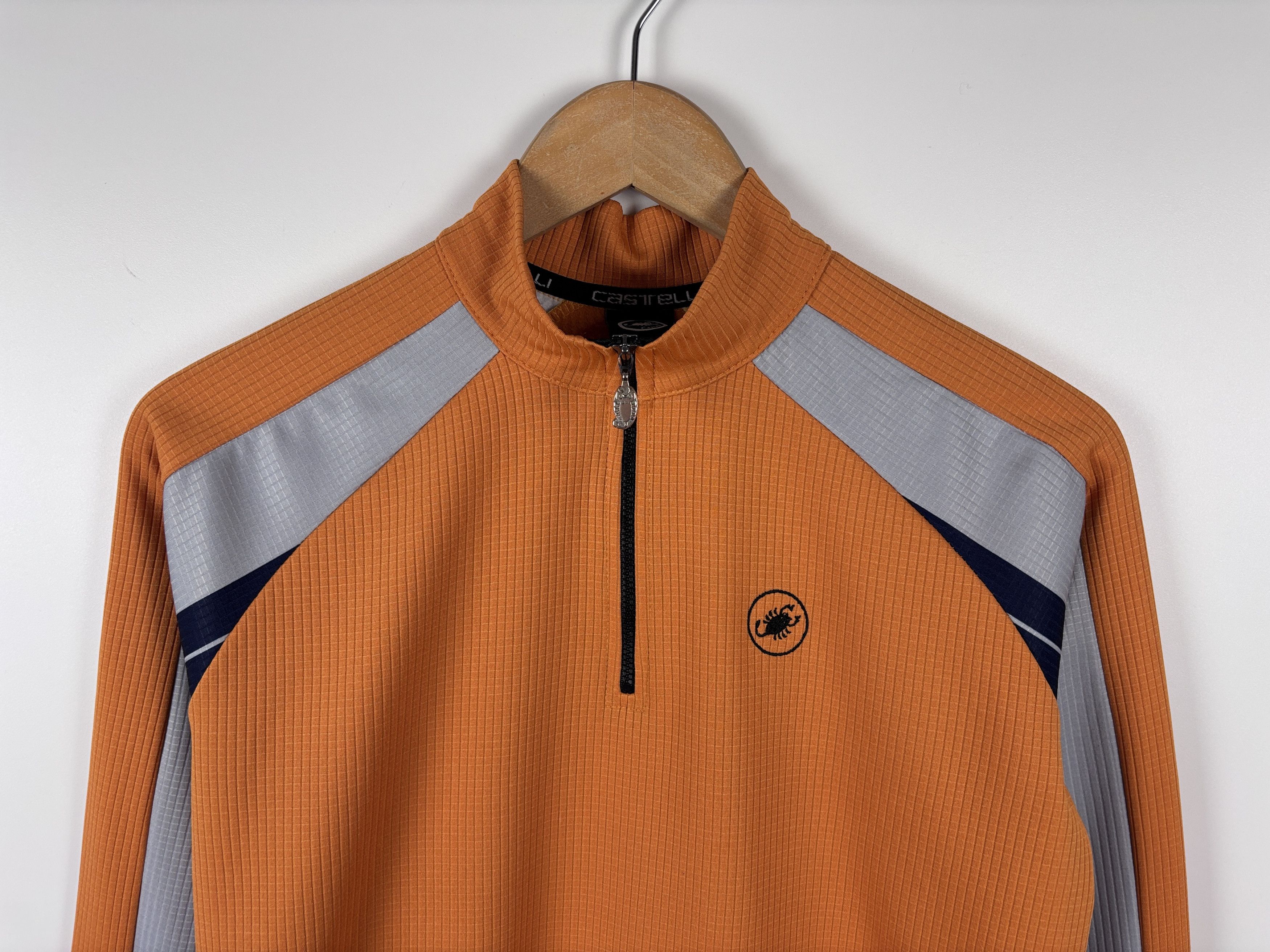 Other Vintage Castelli Techno Sport Wear 1/4 Zip Cycling Jersey S Size US S / EU 44-46 / 1 - 2 Thumbnail