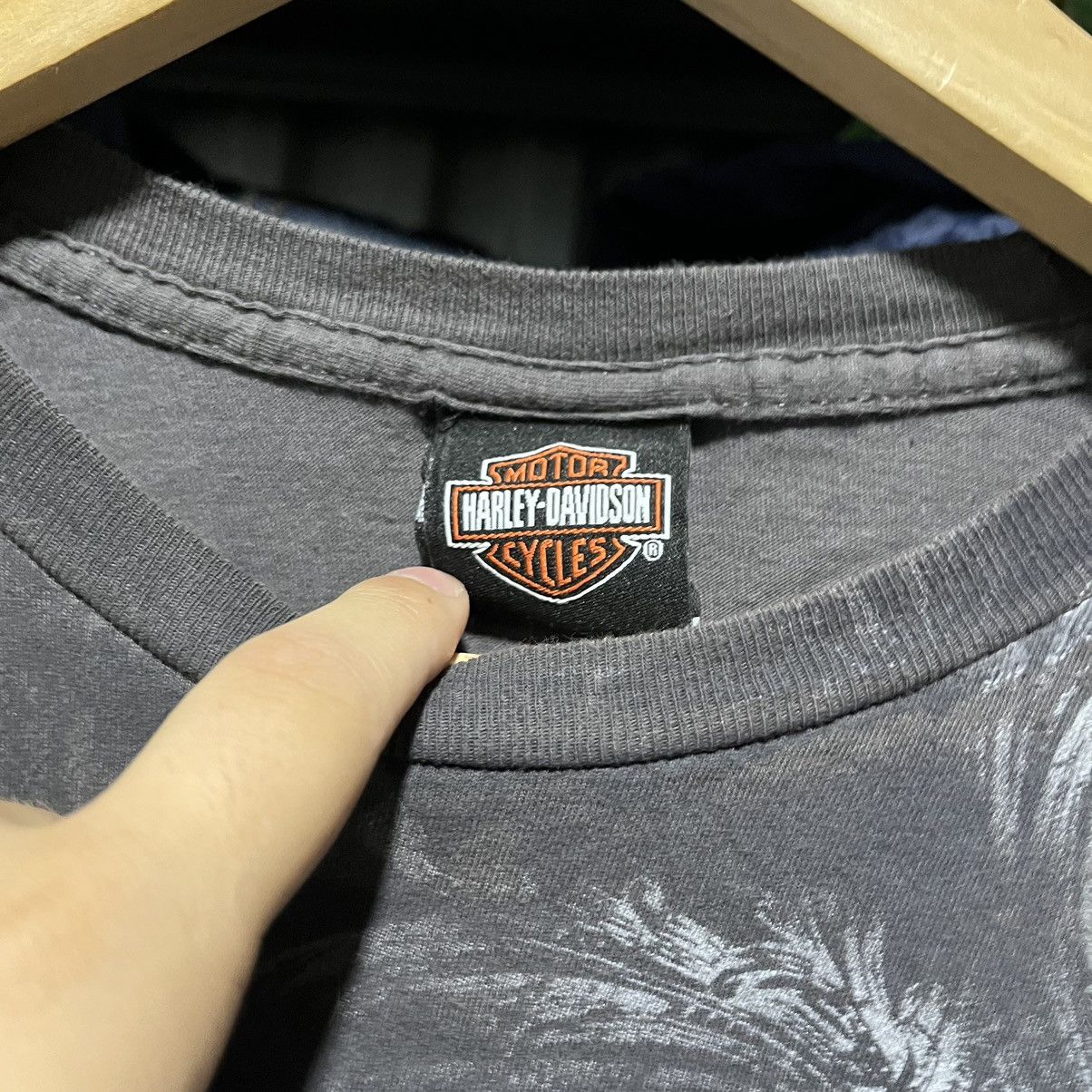 Affliction × Harley Davidson × Vintage CRAZY VINTAGE HARLEY DAVIDSOM Y2K GRUNGE GOTH TEE SHIRT Size US M / EU 48-50 / 2 - 7 Thumbnail