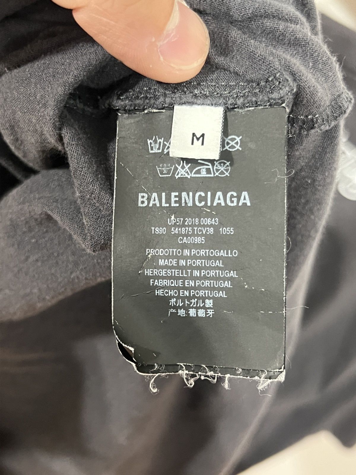 Balenciaga Balenciaga Speed Hunters Band Logo Tee Size US M / EU 48-50 / 2 - 6 Thumbnail