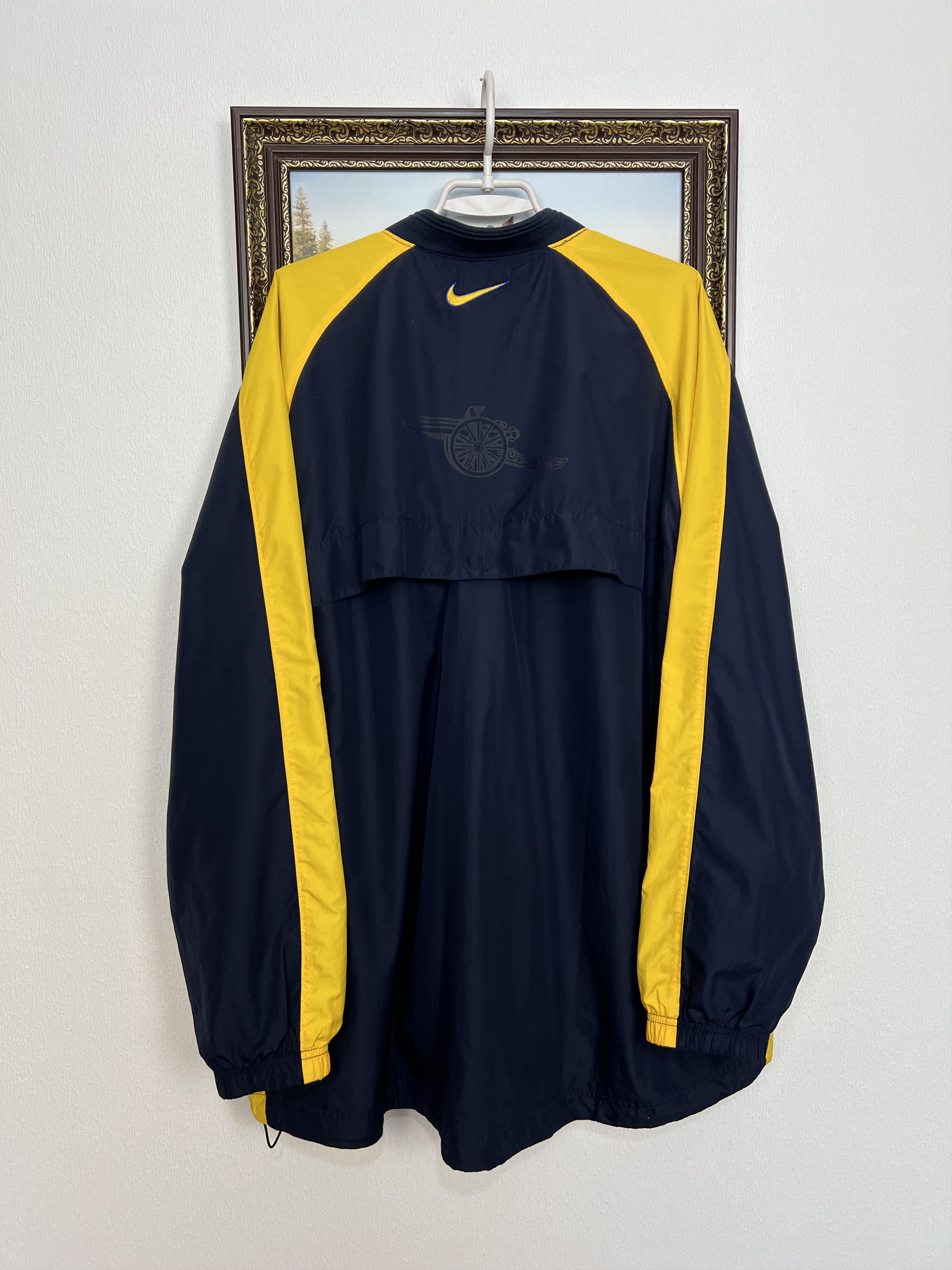 Nike Vintage Arsenal Football Jacket Soccer Track Top Windbreaker Size US XL / EU 56 / 4 - 9 Thumbnail