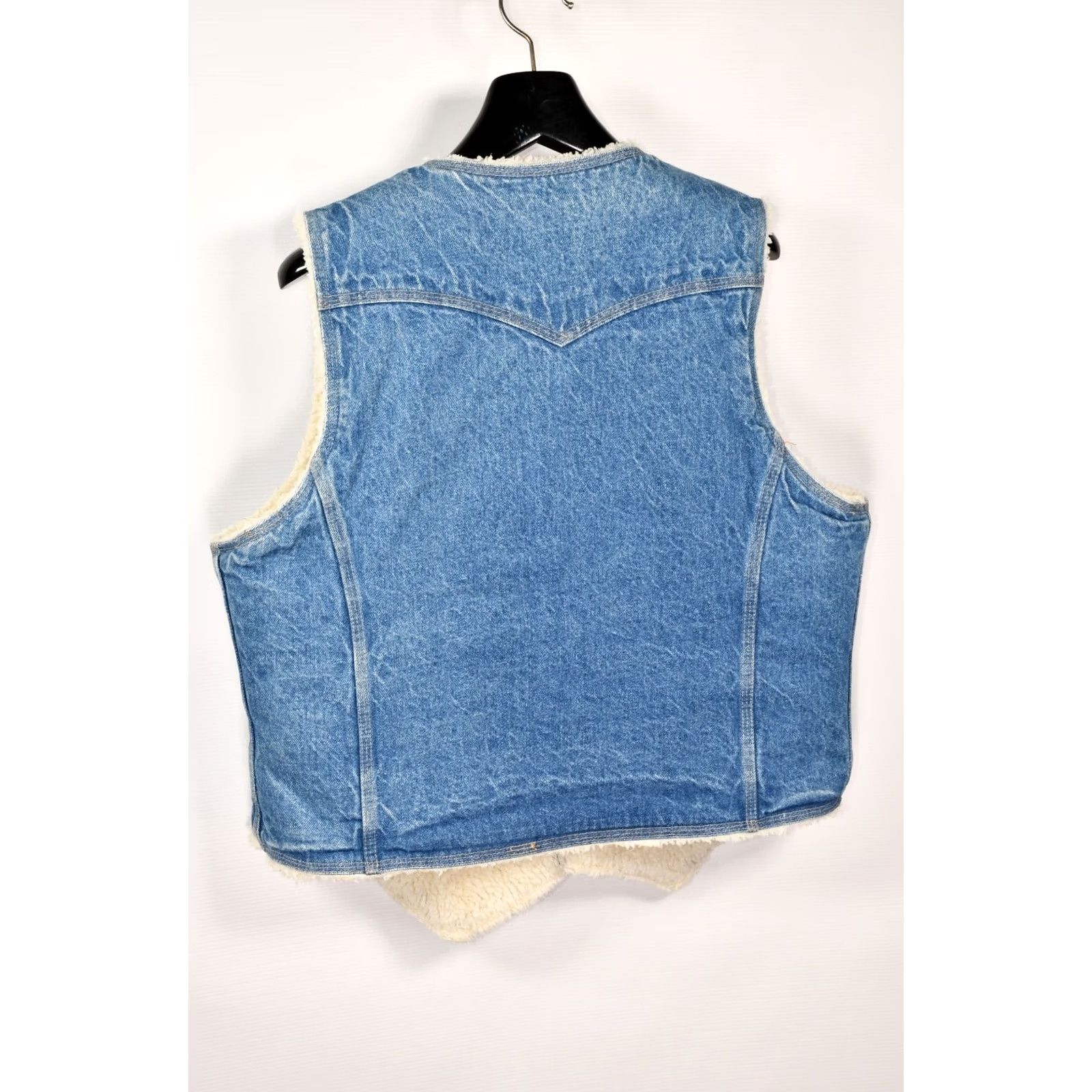 Levi's VINTAGE Levi's Vest Denim Western Lined Orange Tab XS XL? Size US XL / EU 56 / 4 - 5 Thumbnail