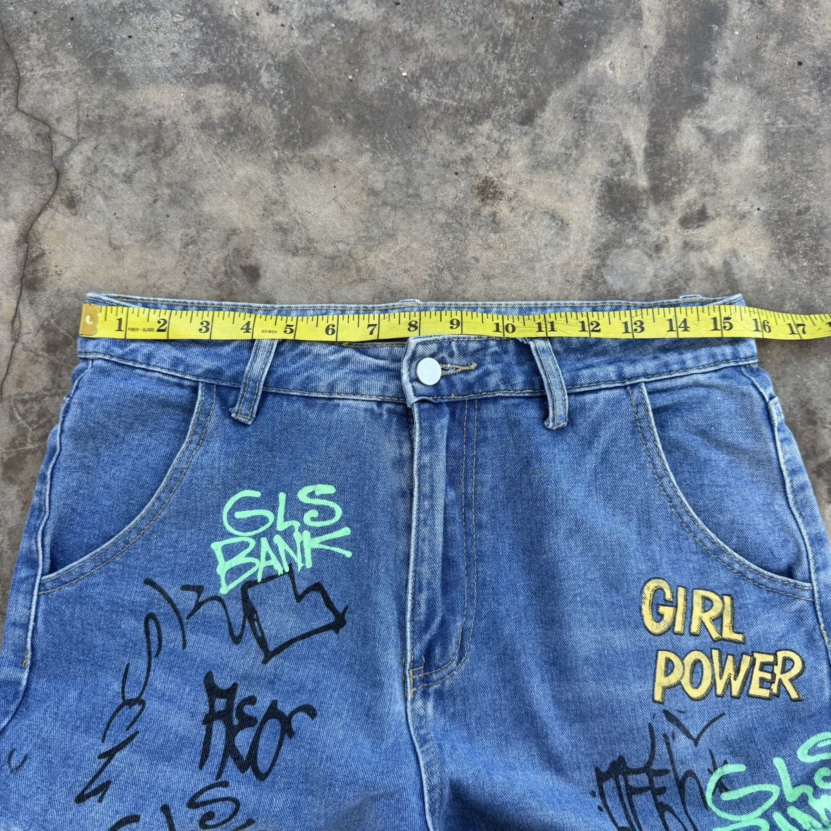 Japanese Brand VINTAGE JAPANESE WOMEN FADED JEAN DENIM CARGO PANTS Size US 30 / EU 46 - 5 Thumbnail