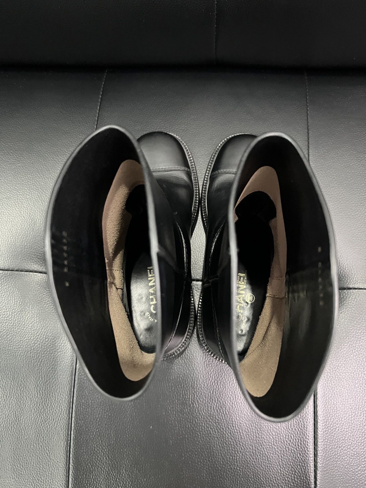 Chanel Chanel Double C Mid-Calf Riding Boots Size US 8 / IT 38 - 7 Thumbnail